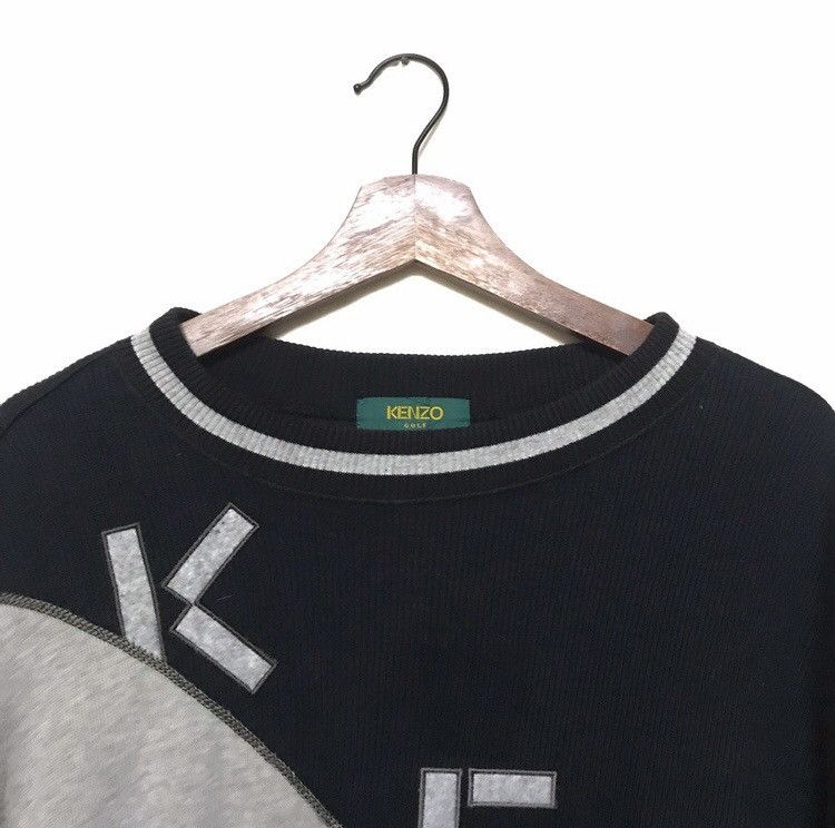 Japanese Brand Kenzo Sweatshirt Embroidery Big Logo Size US XL / EU 56 / 4 - 3 Thumbnail