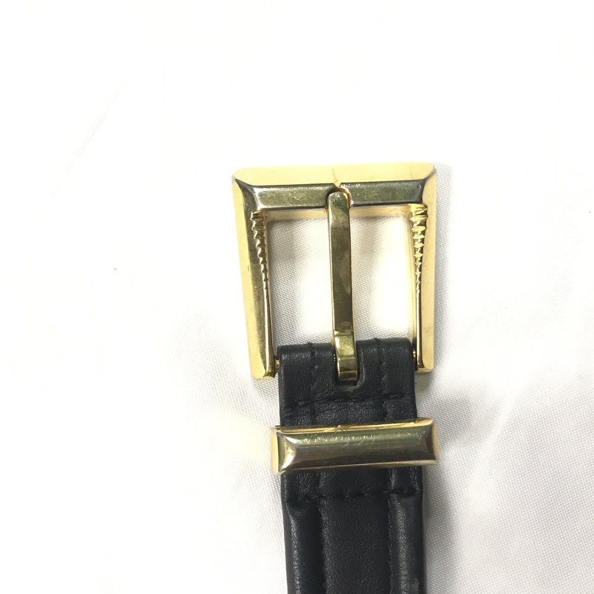 Versace VINTAGE GIANNI VERSACE STUD LEATHER BELT Size 26 - 6 Thumbnail