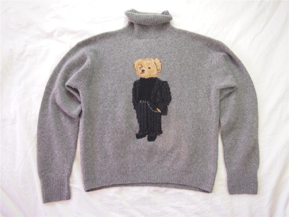 Polo Ralph Lauren Polo Ralph Lauren Cashmere 'Downtown Bear