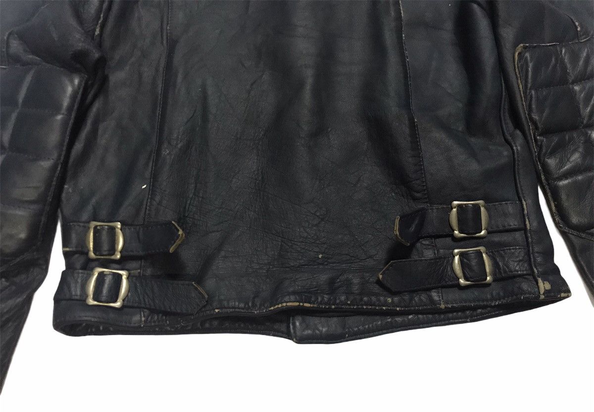 Vintage Vtg TT Leather Cafe Racer Jacket Size US S / EU 44-46 / 1 - 8 Thumbnail