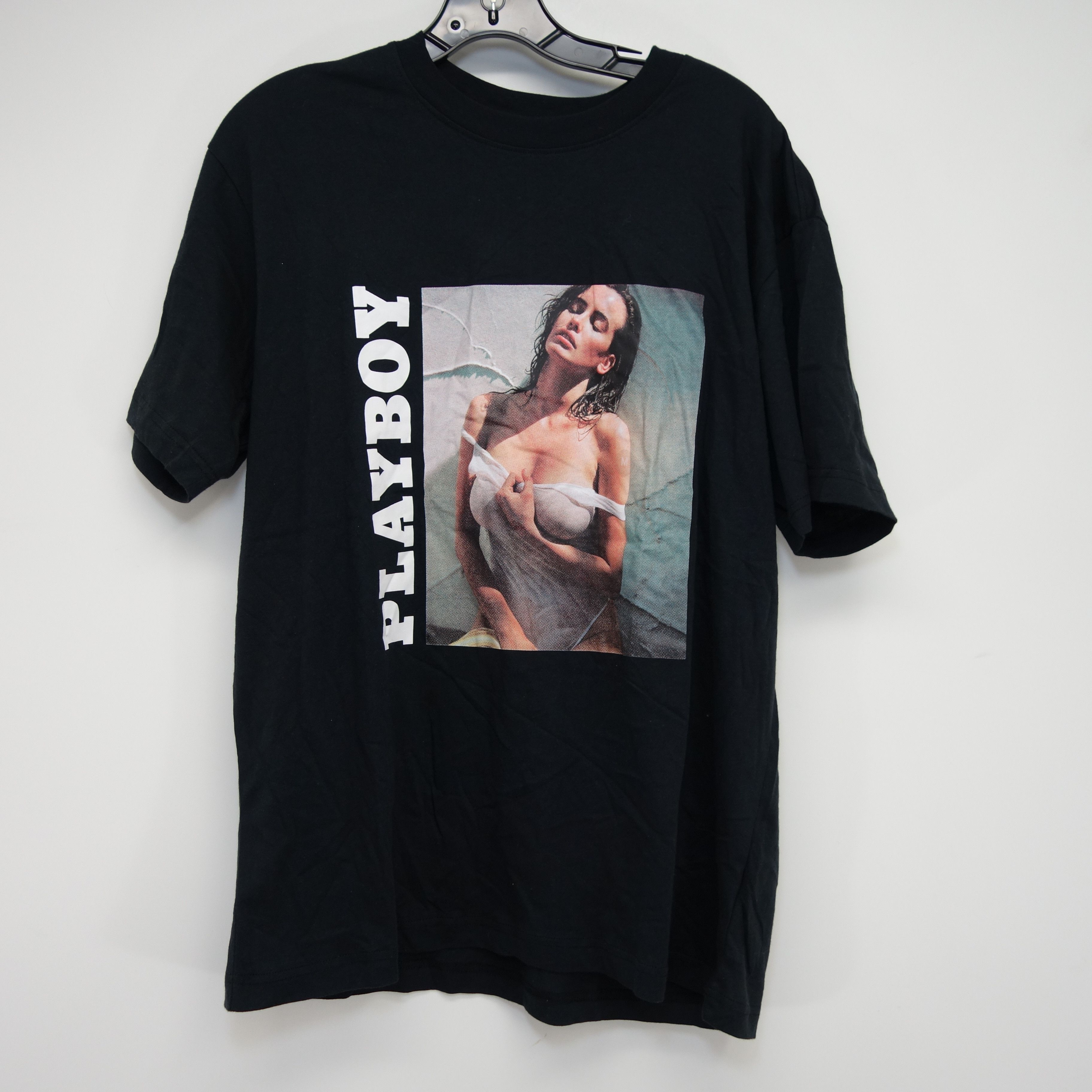 Pacsun NSFW Naked Woman Playboy Bunny Logo T-Shirt Tee Medium | Grailed