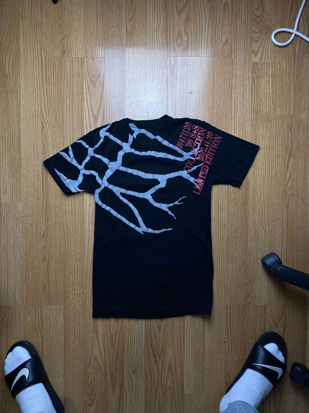 20471120 Tシャツ 98S+S COLLECTION 20471120 × Beauty Beast 20471120 ss98 veins shirt | Grailed