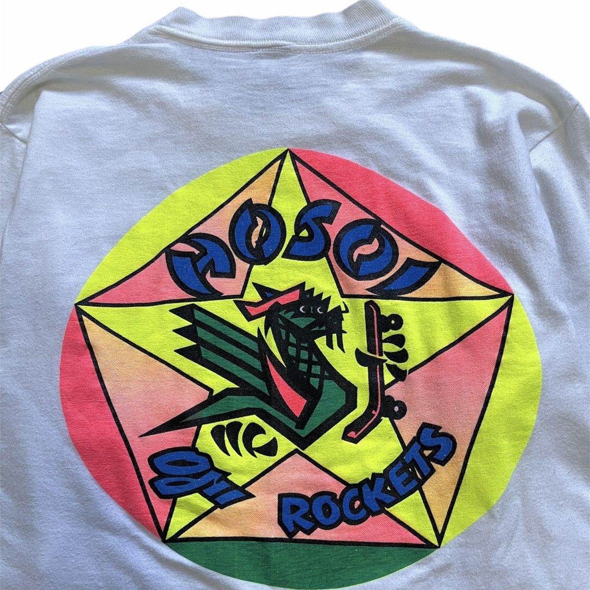 80s santacruz hosoi rockets tシャツ XL 80s santacruz hosoi rockets tシャツ XL - メルカリ