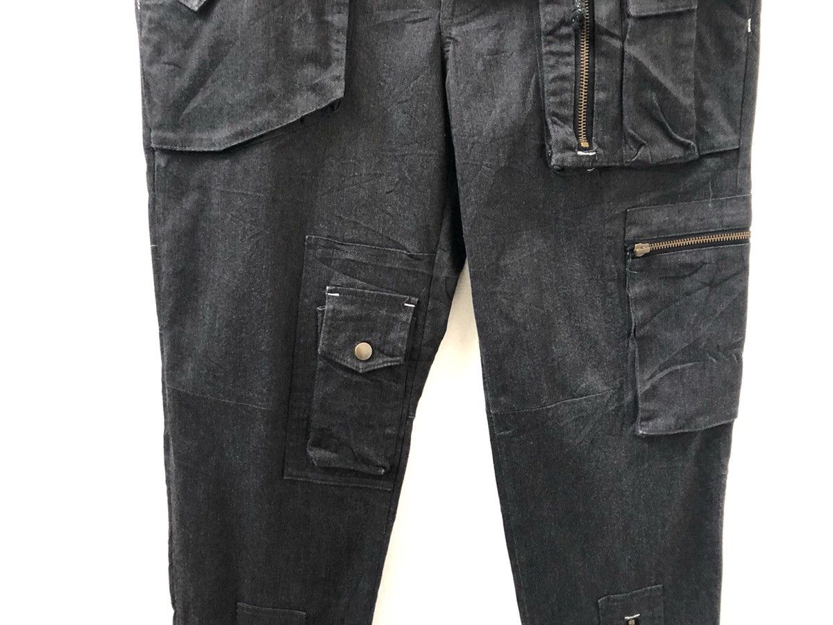 Vintage Japan Brand BG Multi Pocket Parachute Trouser Crop Pant Size US 32 / EU 48 - 4 Thumbnail