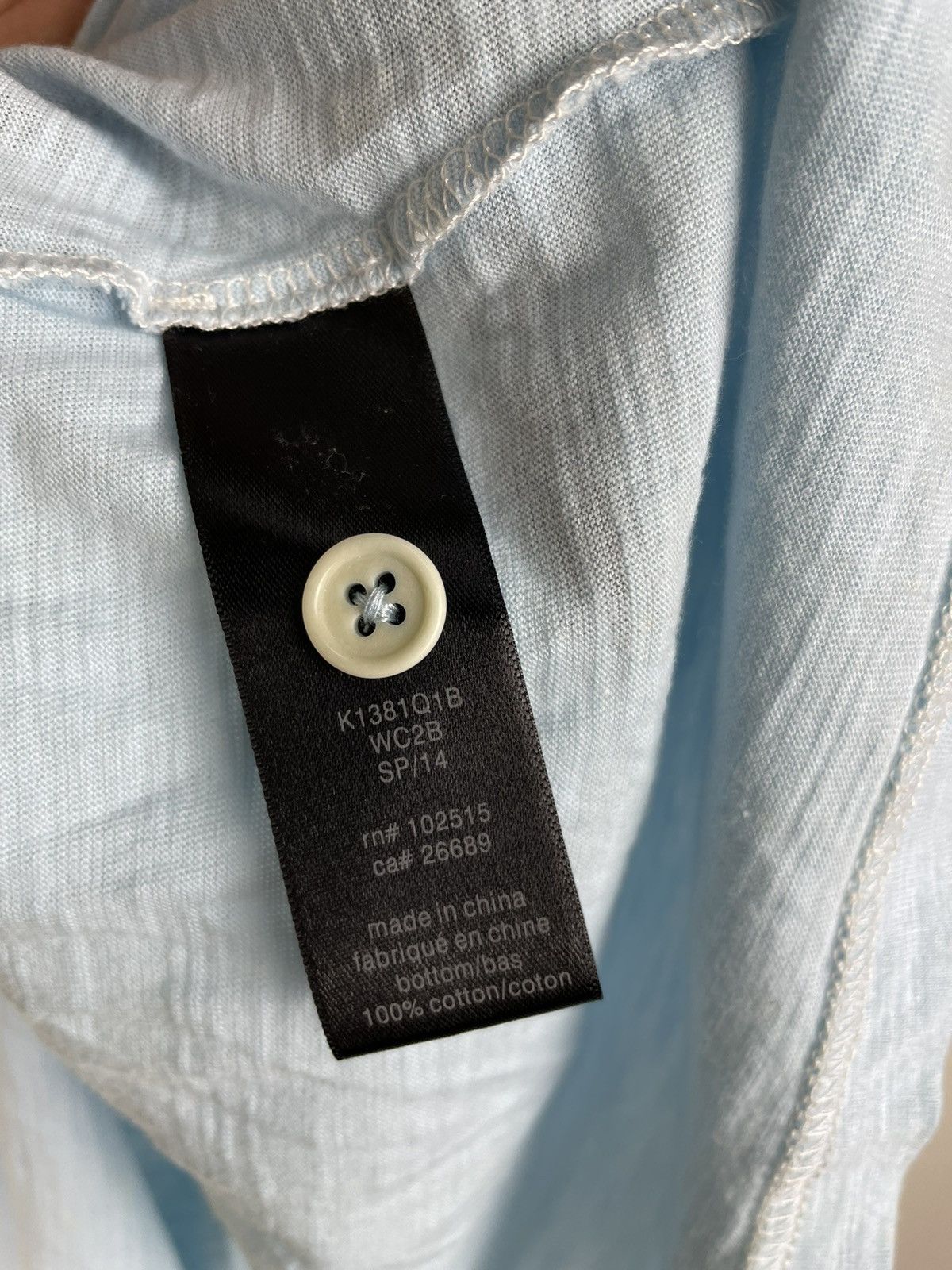Designer × John Varvatos × Polo Ralph Lauren John Varvatos USA Polo Tee | Mid-Luxury Designer Size US M / EU 48-50 / 2 - 4 Thumbnail