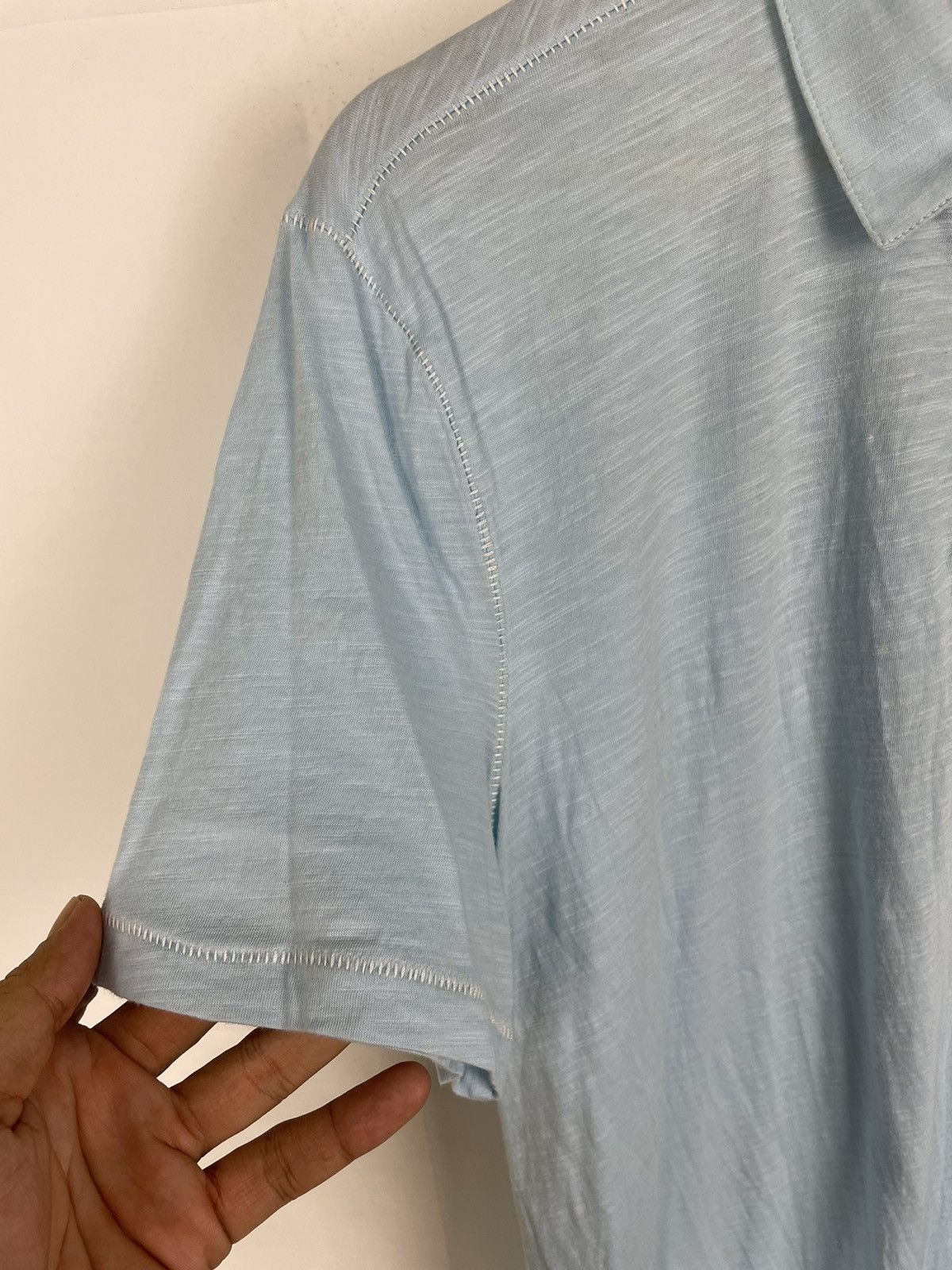Designer × John Varvatos × Polo Ralph Lauren John Varvatos USA Polo Tee | Mid-Luxury Designer Size US M / EU 48-50 / 2 - 9 Thumbnail