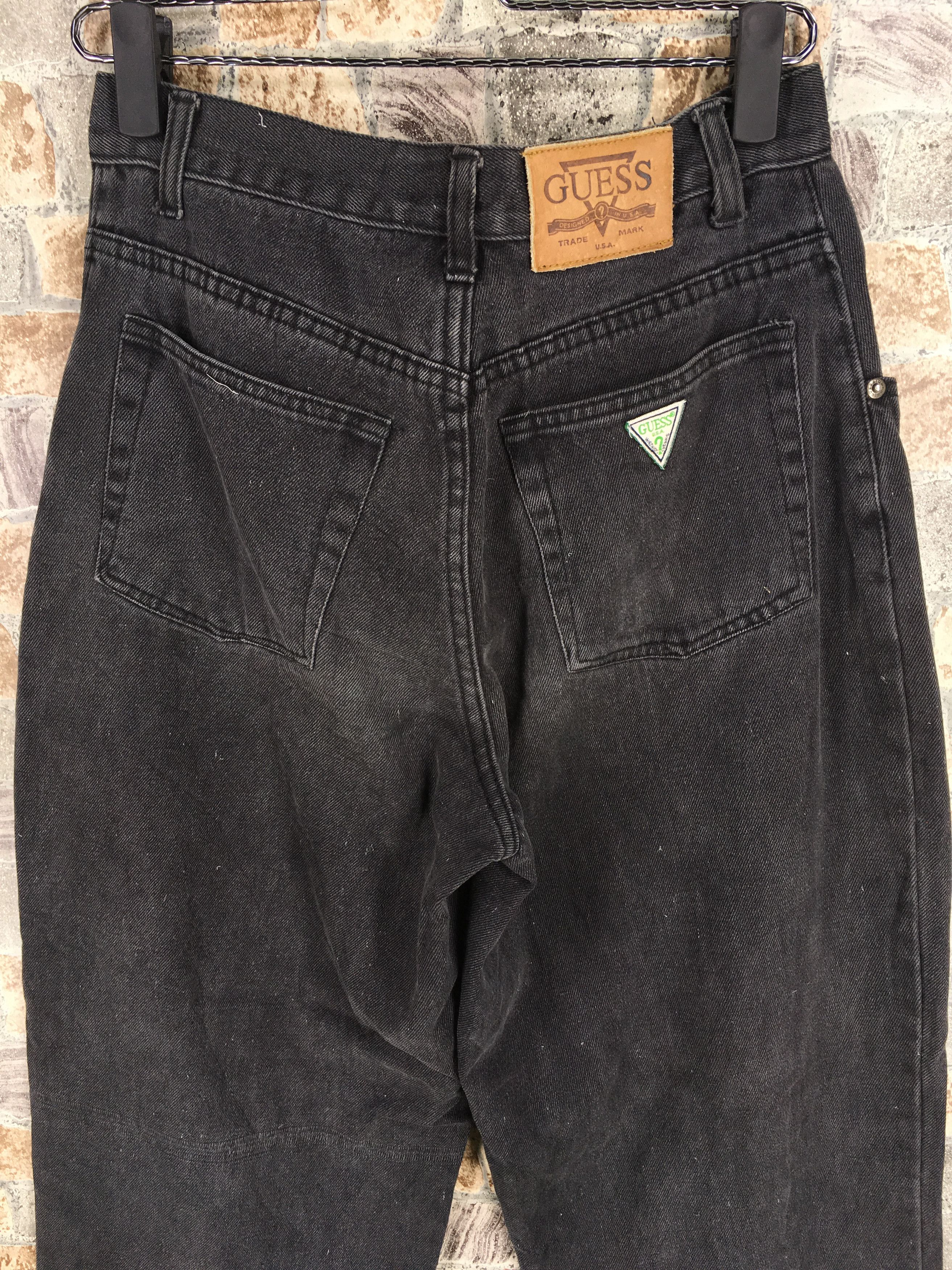 Georges Marciano × Guess × Vintage Vintage GUESS Denim Black Jeans 