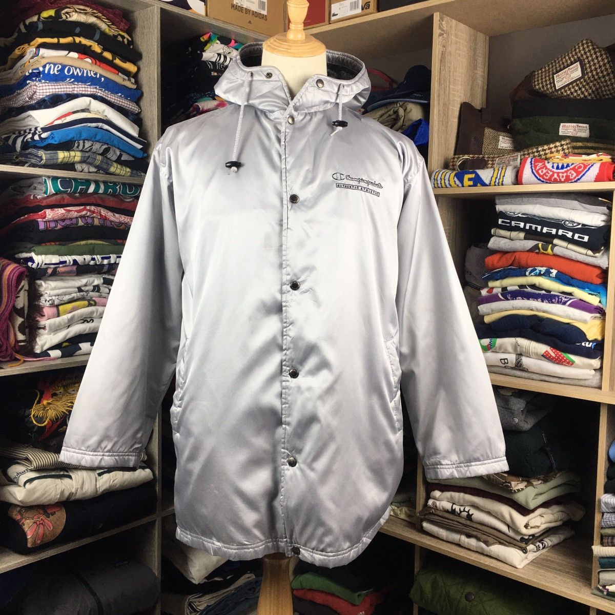 💥Vintage Champion Big Logo Embroided Travis Style