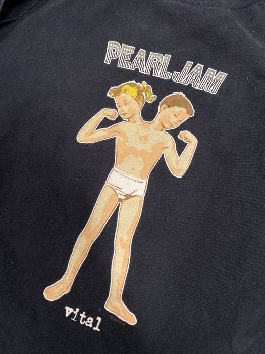 Vintage Pearl Jam Vital/Circulation Concert T-shirt Size XL