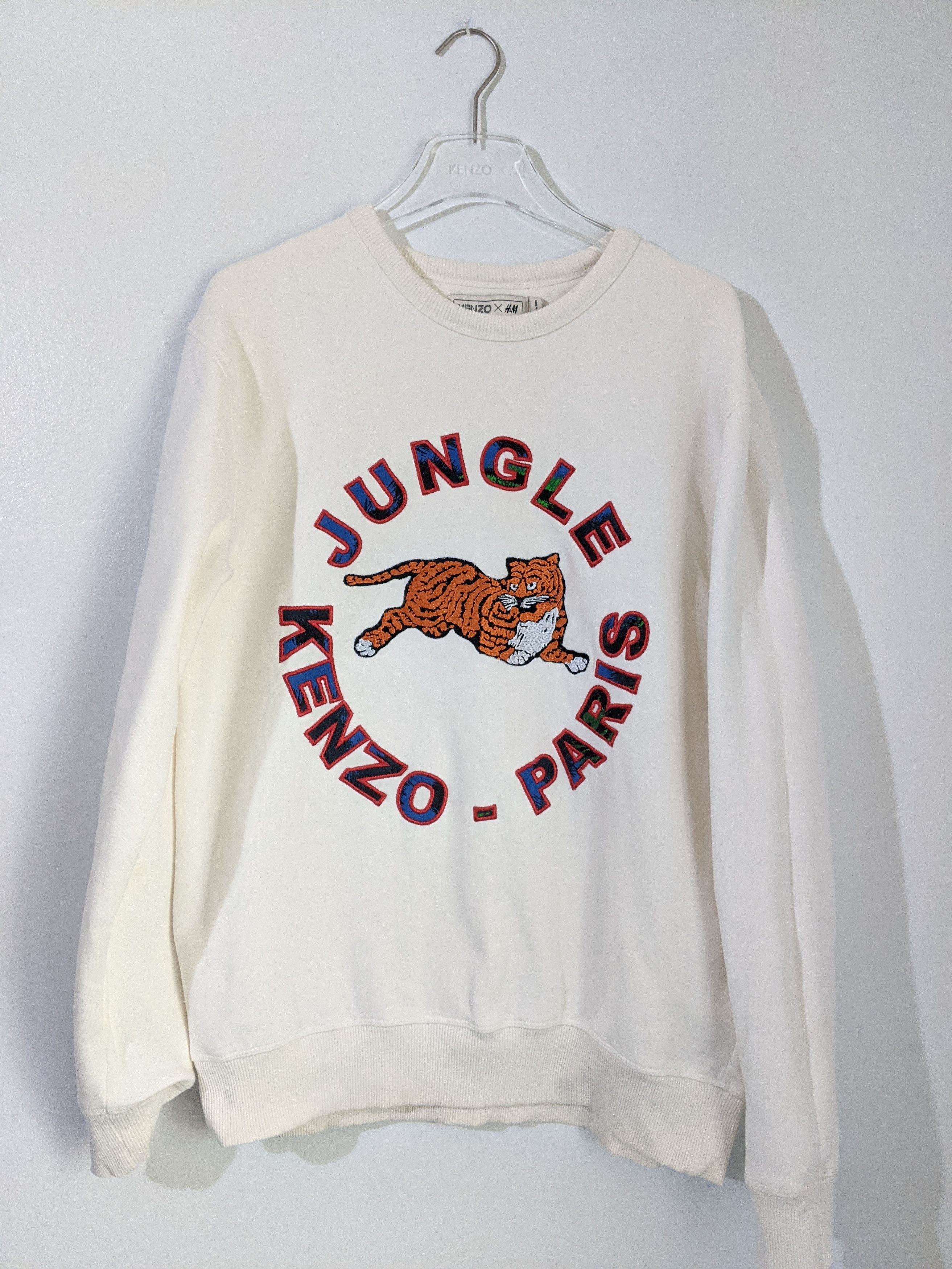 H M Kenzo Jungle Paris Sweatshirt Grailed