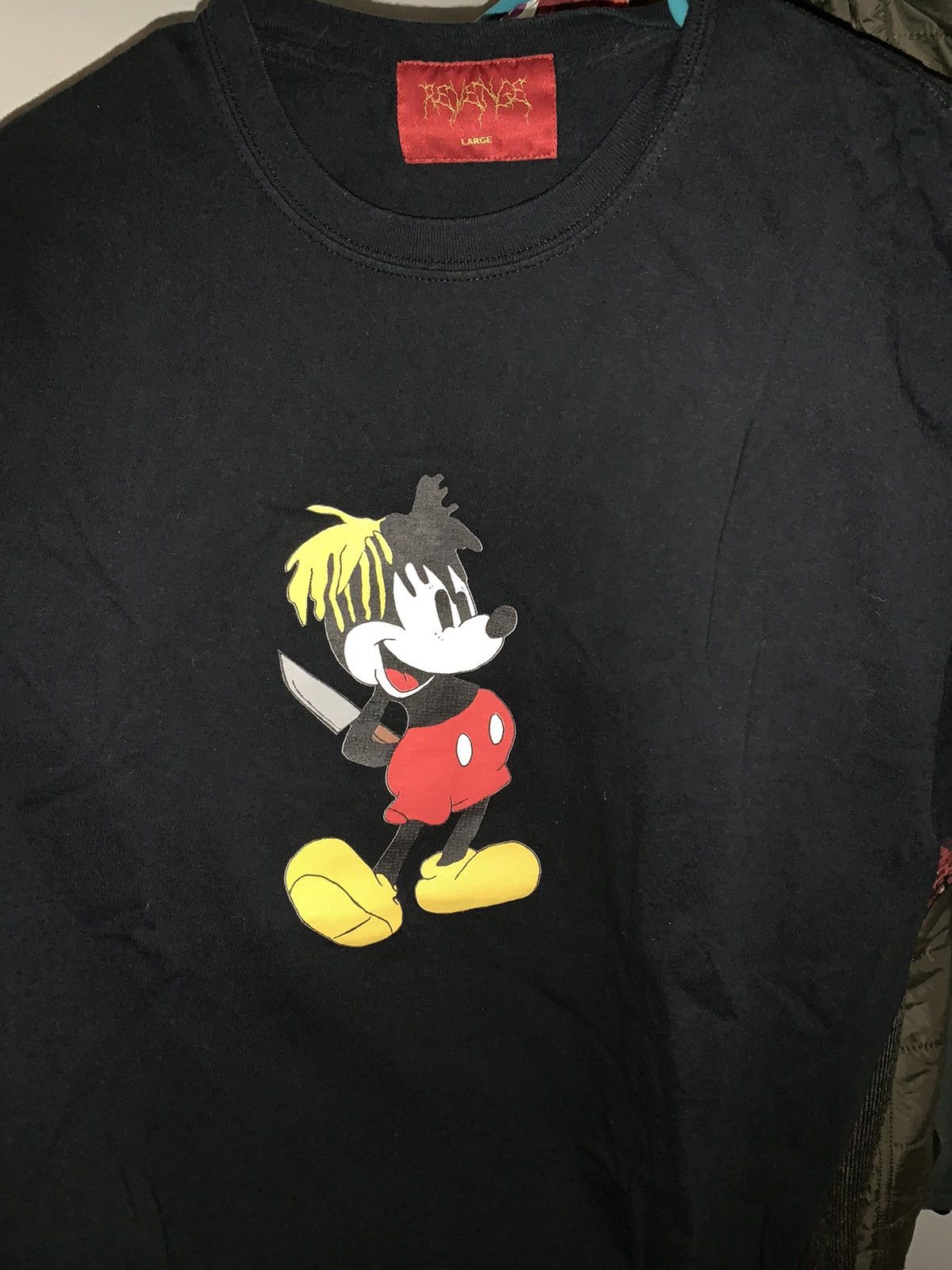 Revenge revenge x xxxtentacion mickey mouse tshirt (bundle) | Grailed