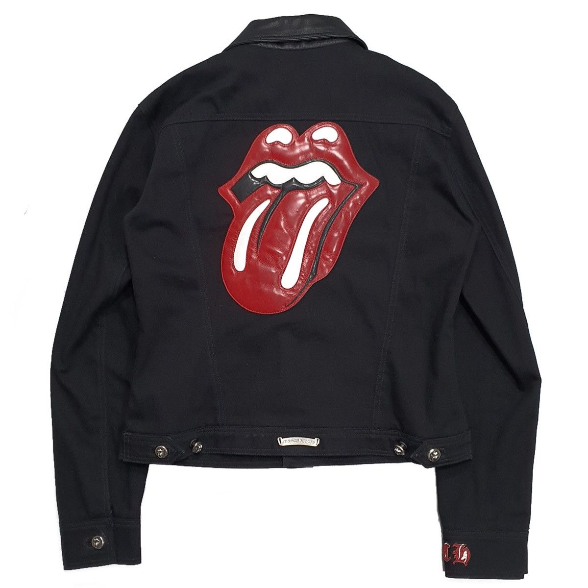 Chrome Hearts CHROME HEARTS X Rolling Stones Denim Jacket | Grailed