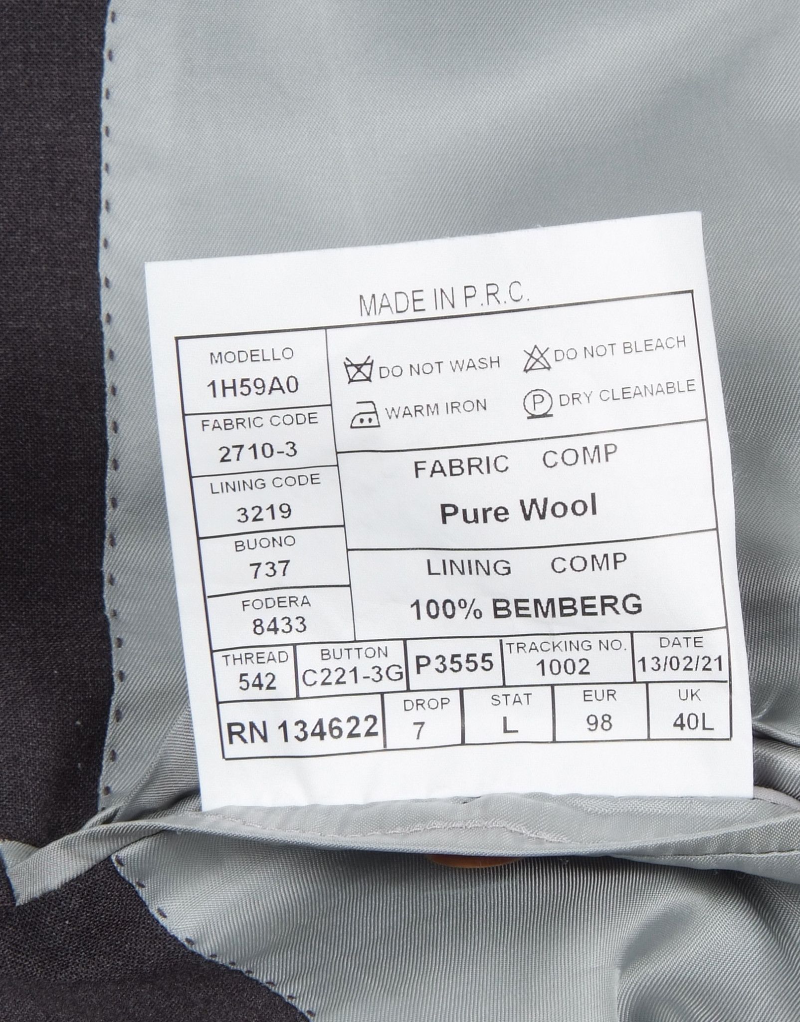 Suitsupply Suitsupply Wool Blazer Size 40L - 8 Thumbnail