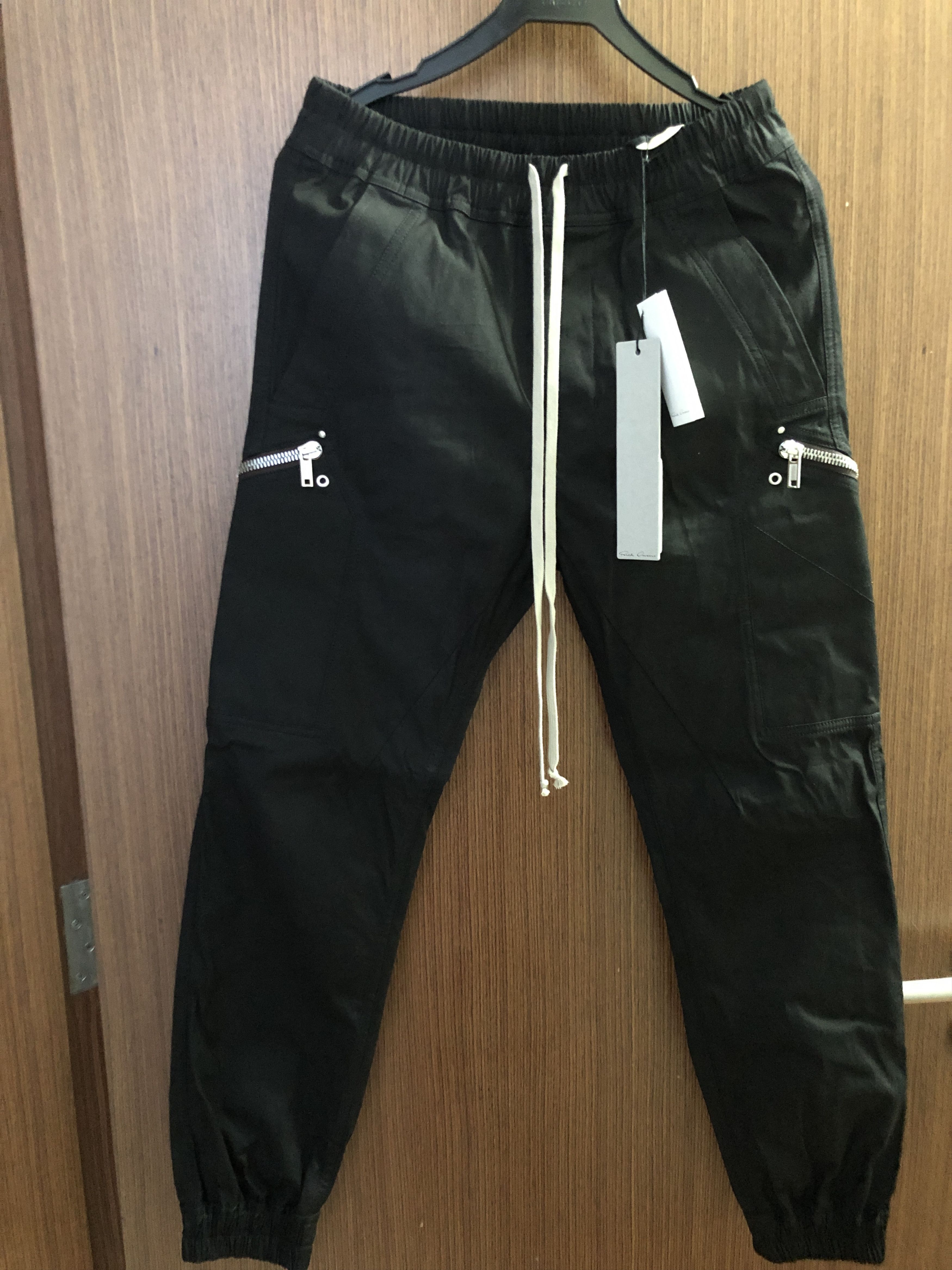 Rick Owens performa cargo track pants | Grailed