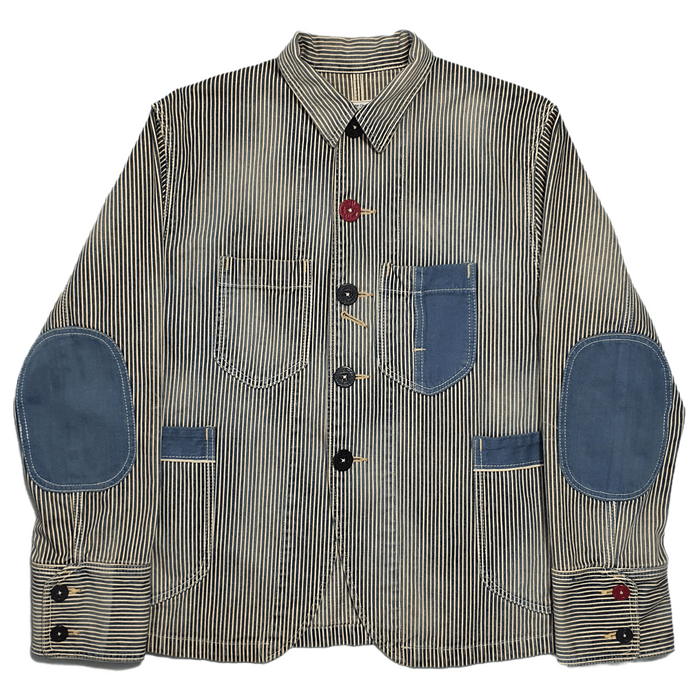 Porter Classic Porter Classic Striped Denim Jacket | Grailed