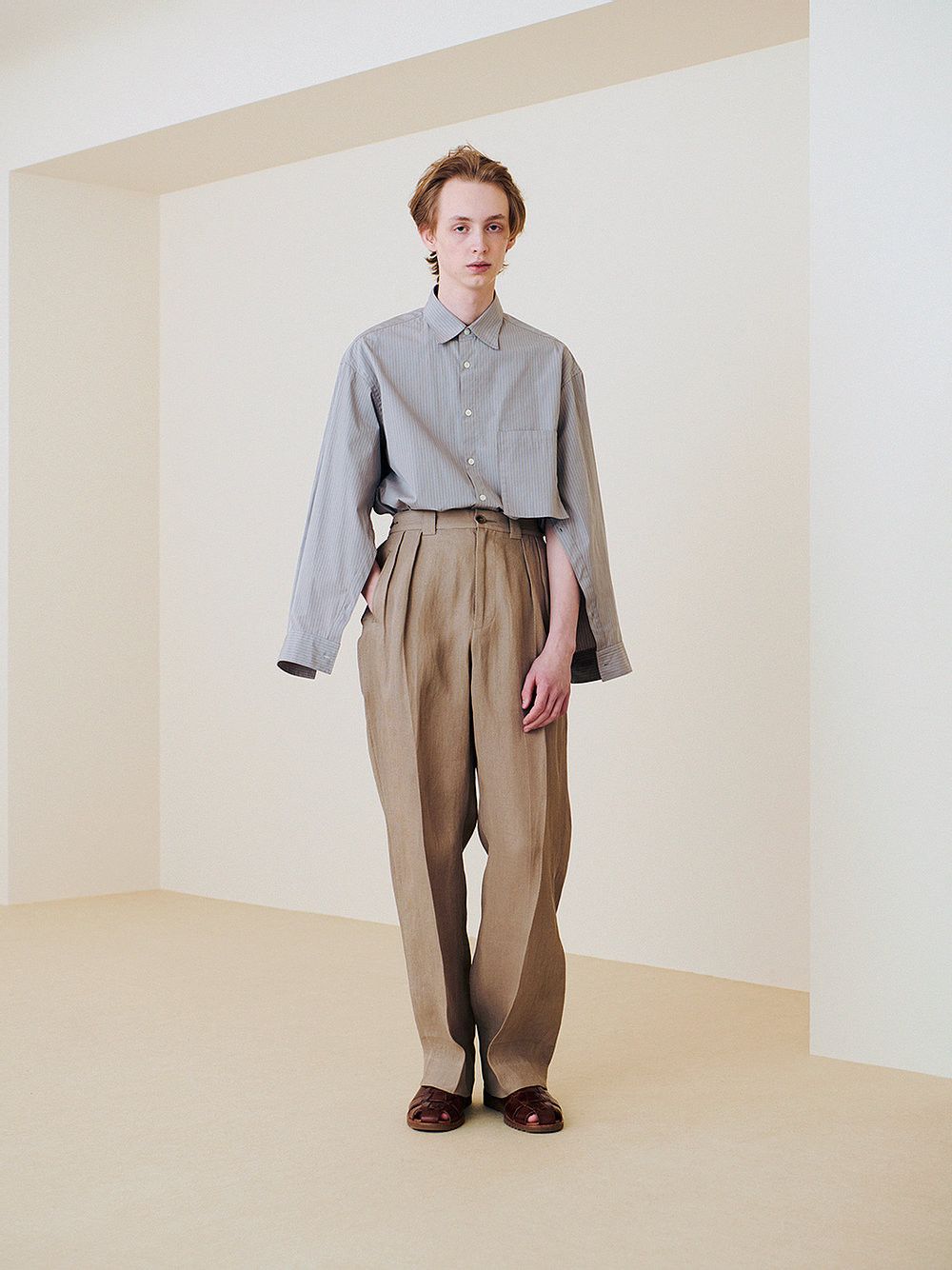 Japanese Brand PAPER KERSEY FRENCH GURKHA TROUSERS | Grailed