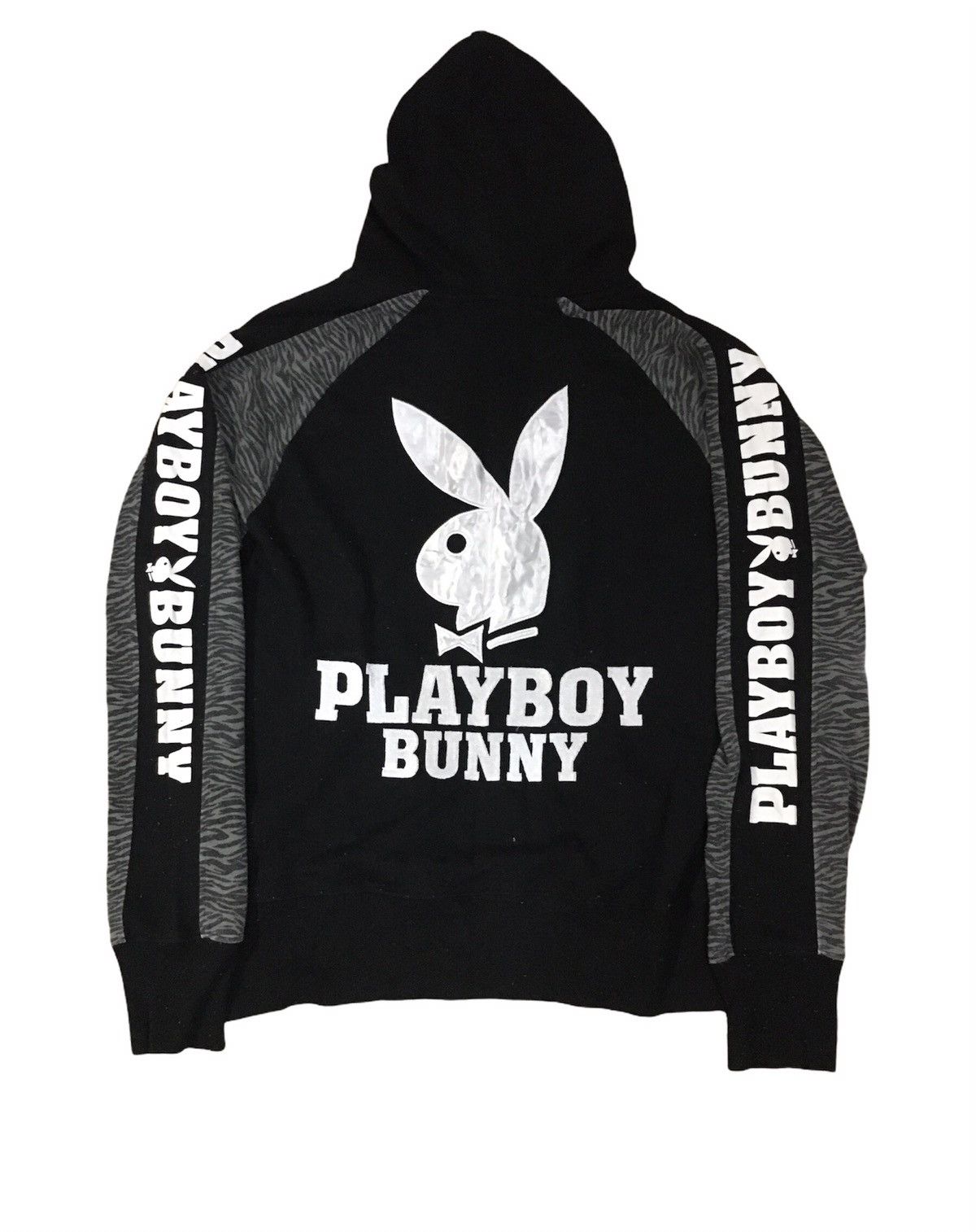 Playboy bunny hoodie big logo