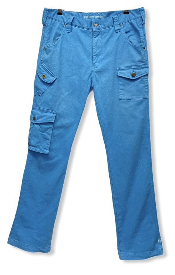 90’s ELEMENT DENIM Skate Cargo Multipocket Slim Fit Pants