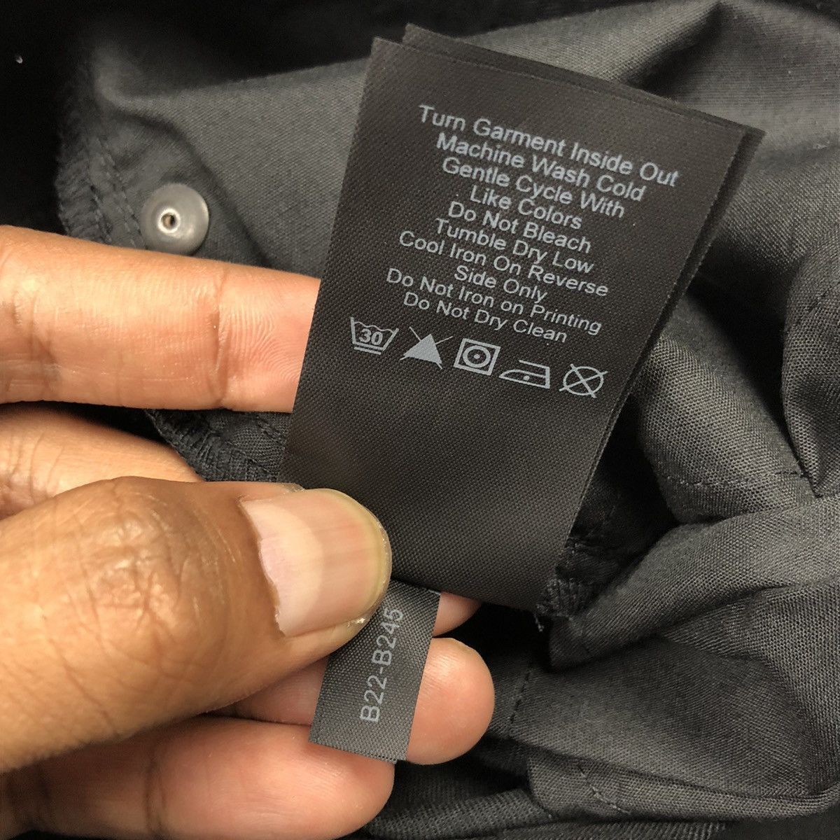 Neil Barrett Black Barrett by Neil Barrett Motion Printed Pants Size US 28 / EU 44 - 13 Thumbnail