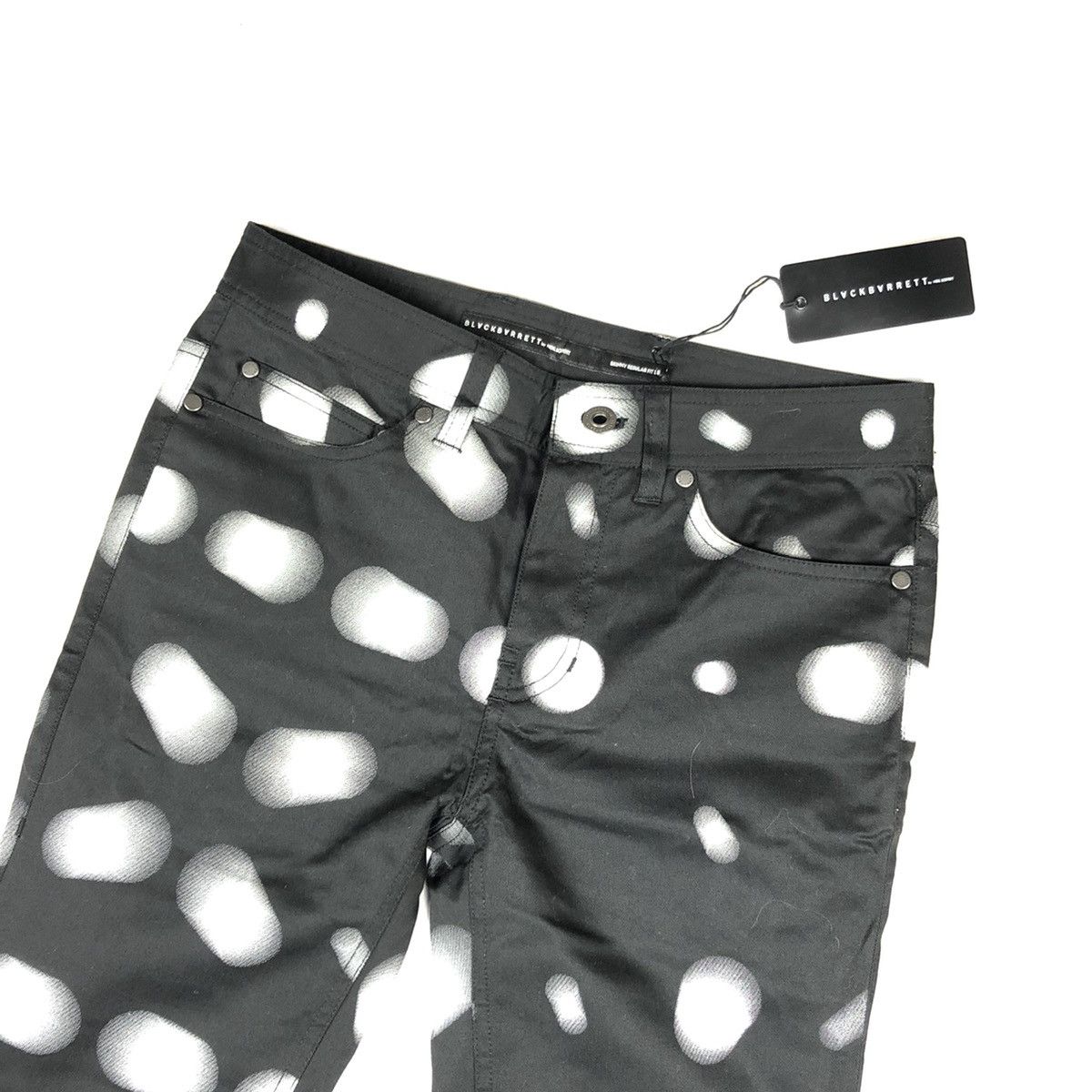 Neil Barrett Black Barrett by Neil Barrett Motion Printed Pants Size US 28 / EU 44 - 8 Thumbnail