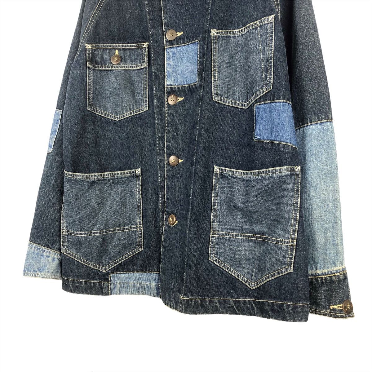 Global Work Global Work Kapital ‘Rebuilt” Chore Denim Jacket Size US M / EU 48-50 / 2 - 3 Thumbnail
