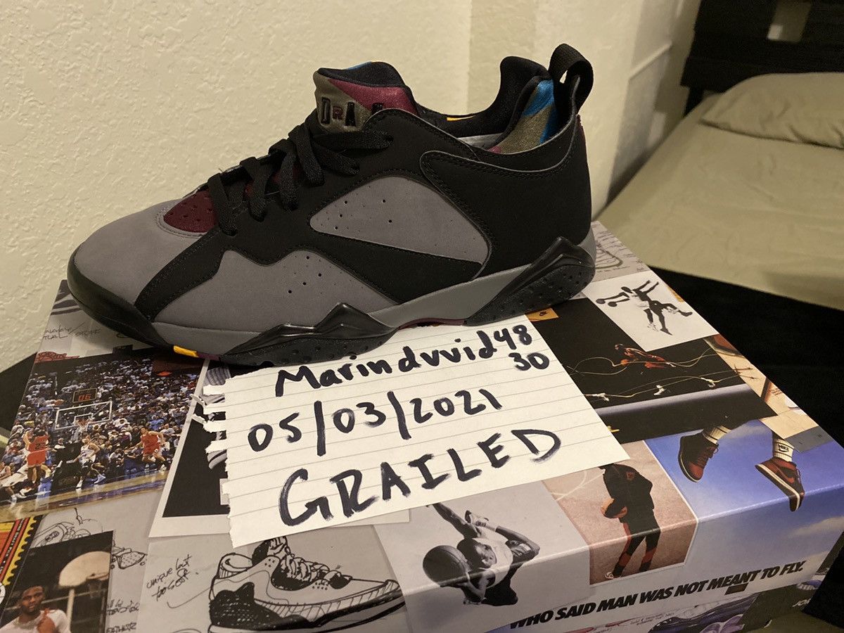 Air Jordan 7 Retro Low NRG Bordeaux 2018