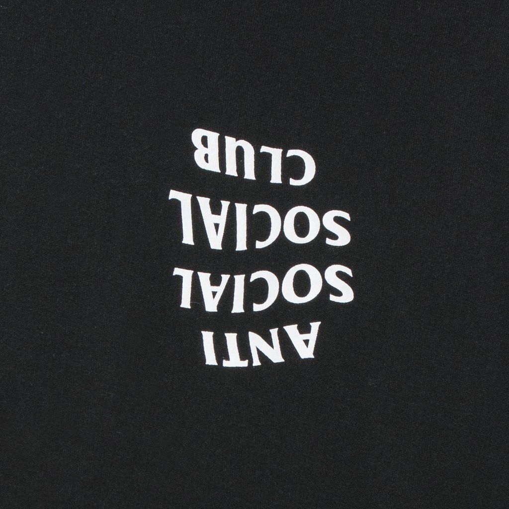 Anti Social Social Club DS ASSC Blacked out Black Long Sleeve Tee LS FTP KITH BAPE Size US XL / EU 56 / 4 - 5 Thumbnail