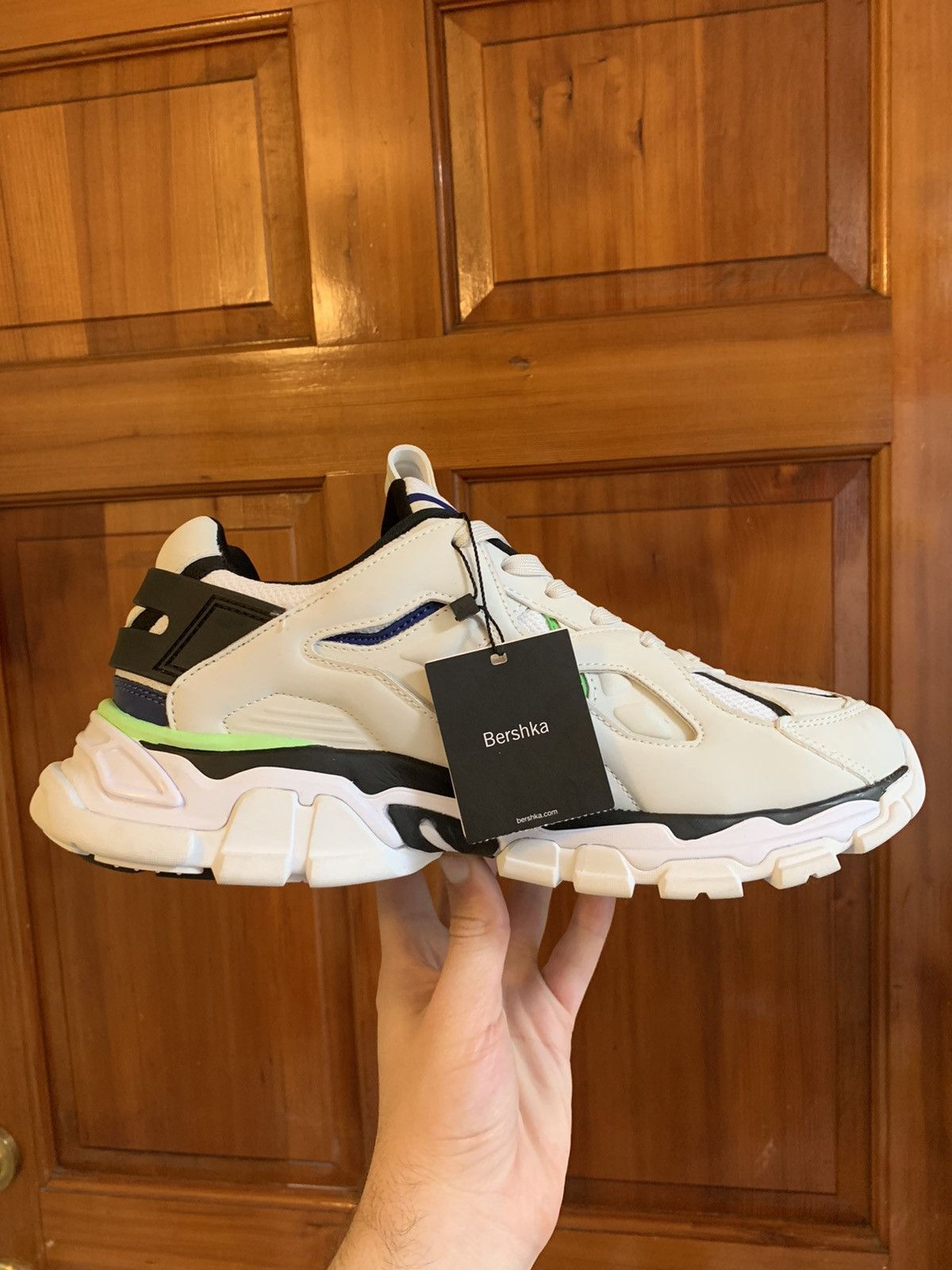 Bershka × Designer *RARE* Bershka Track Runner Sneakers - Size 9 (fits 9.5-10) Size US 9 / EU 42 - 2 Thumbnail
