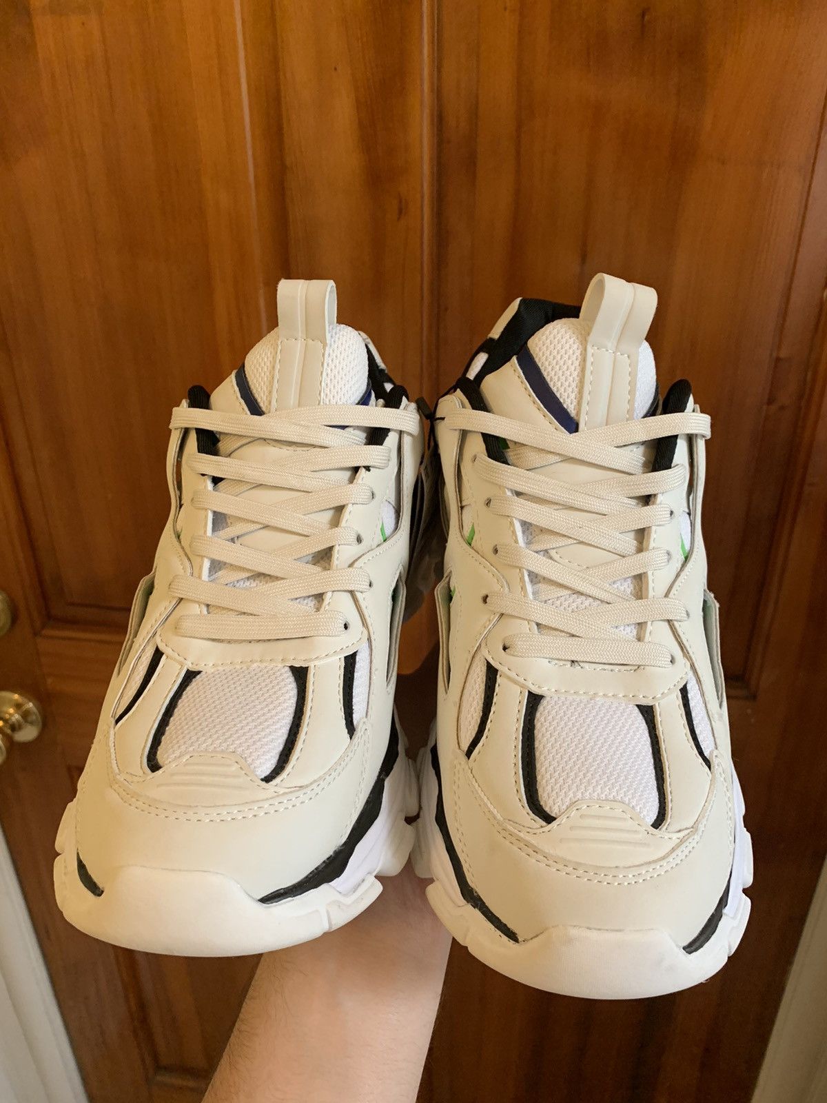 Bershka × Designer *RARE* Bershka Track Runner Sneakers - Size 9 (fits 9.5-10) Size US 9 / EU 42 - 5 Thumbnail