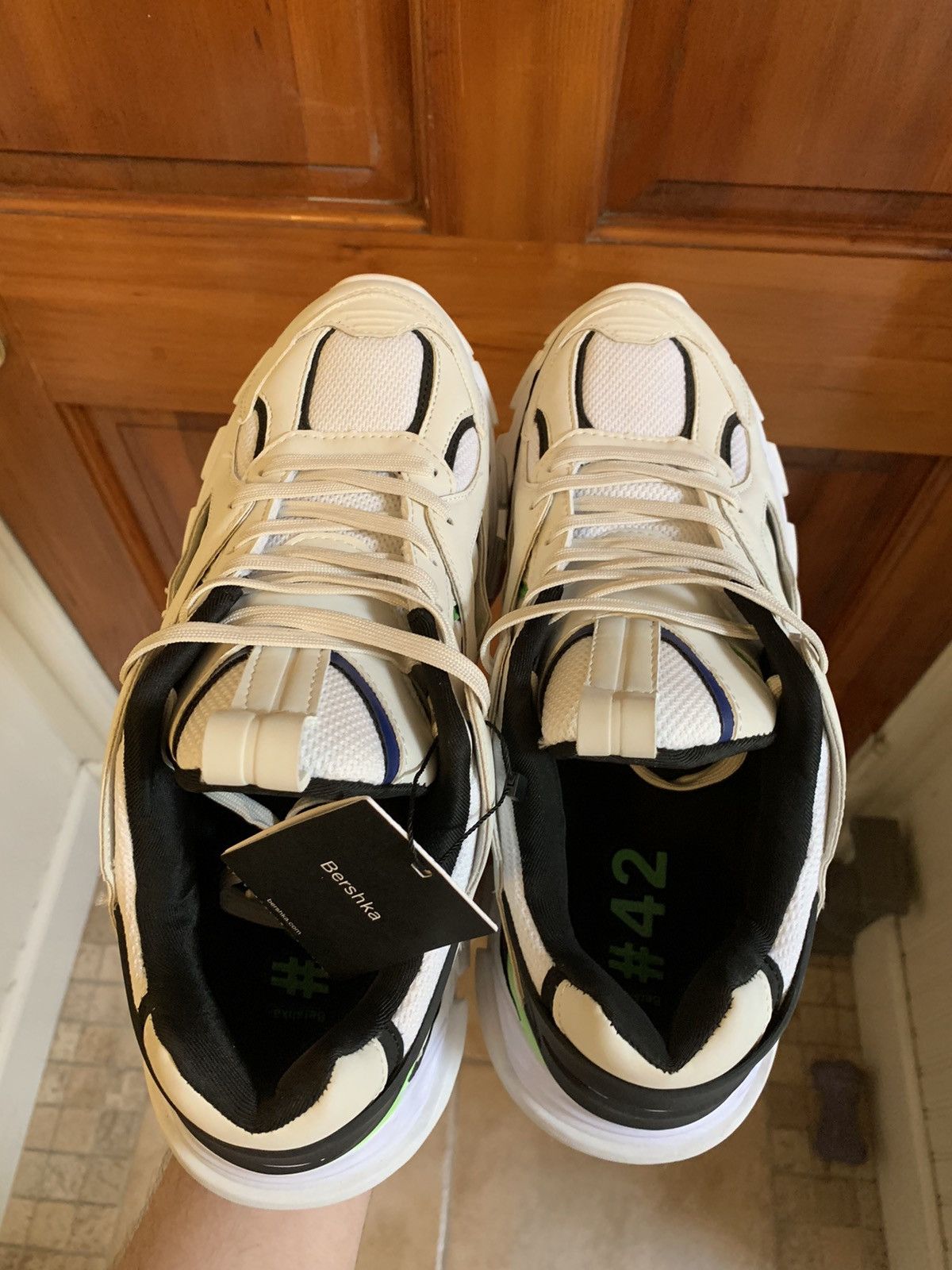 Bershka × Designer *RARE* Bershka Track Runner Sneakers - Size 9 (fits 9.5-10) Size US 9 / EU 42 - 3 Thumbnail