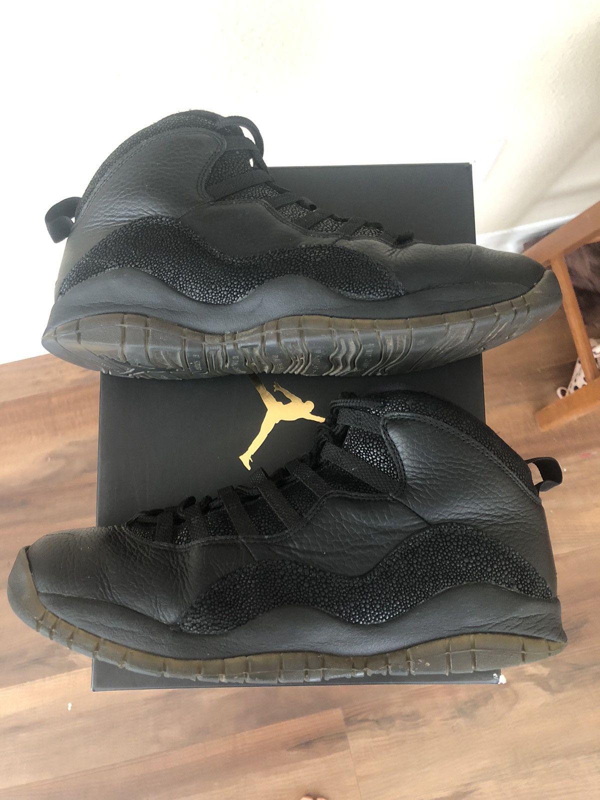 Ovo Air Jordan 10 Retro Black OVO X Air Jordan 10 Retro Black 2016