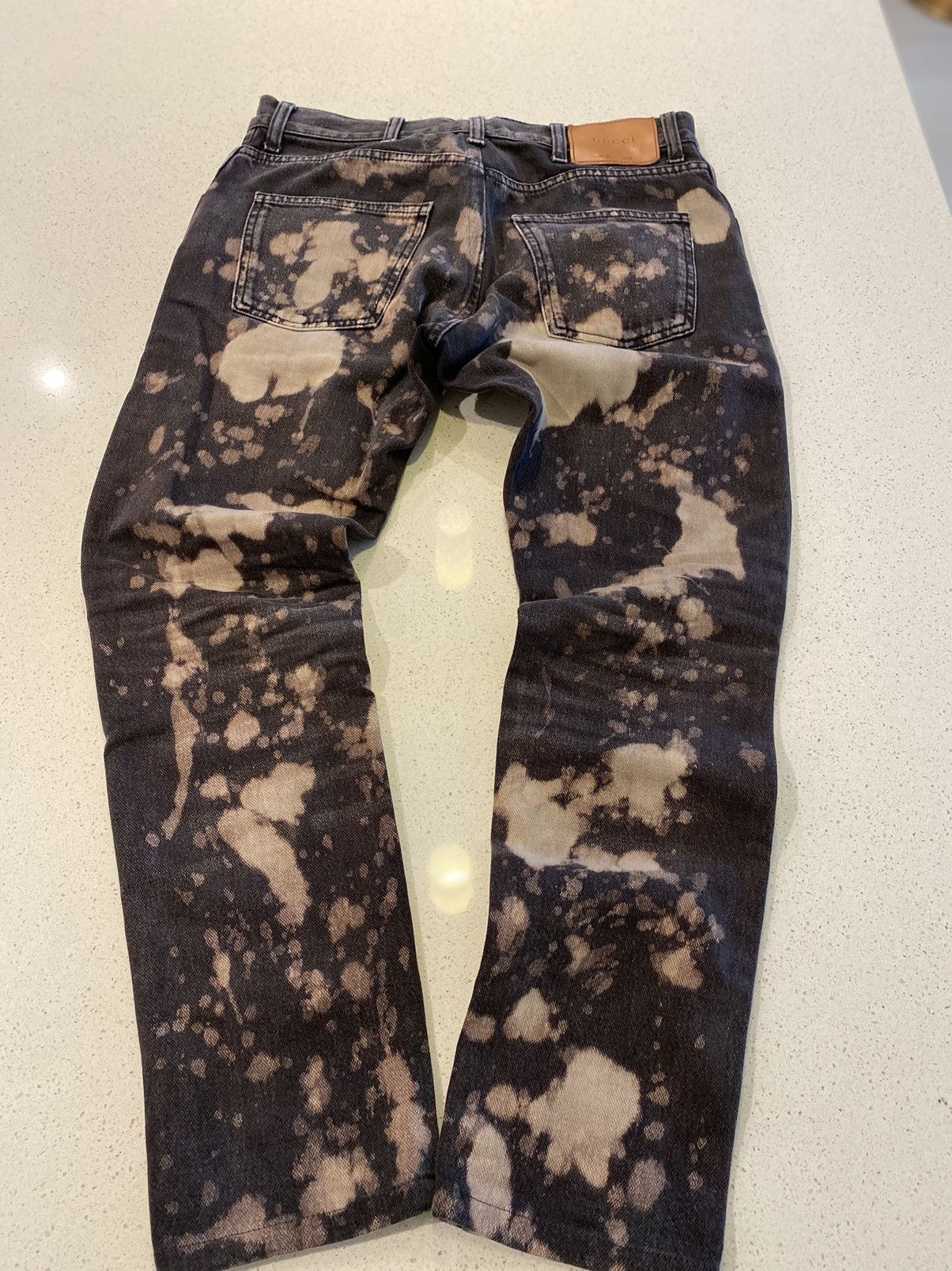 Gucci Gucci Bleached Denim Tapered Pants Size US 30 / EU 46 - 3 Thumbnail