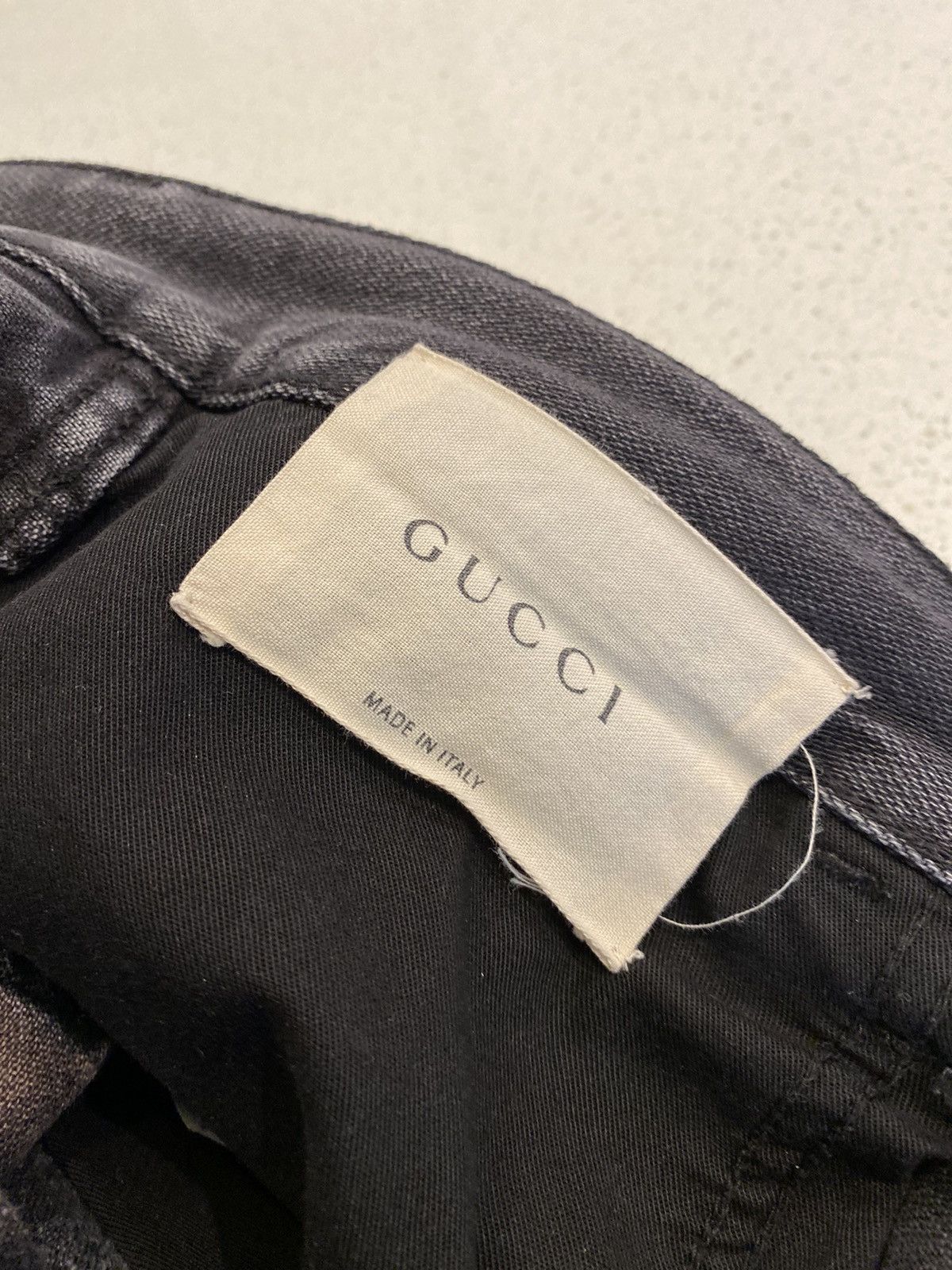 Gucci Gucci Bleached Denim Tapered Pants Size US 30 / EU 46 - 5 Thumbnail