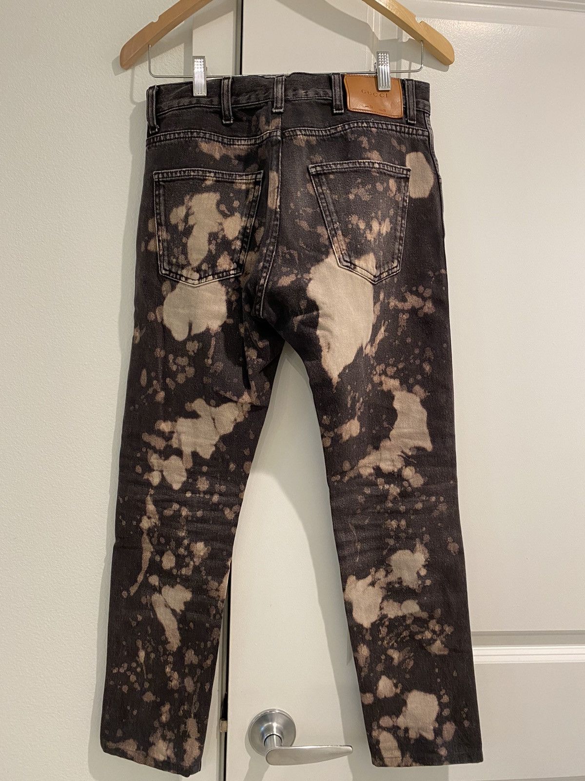 Gucci Gucci Bleached Denim Tapered Pants Size US 30 / EU 46 - 8 Thumbnail