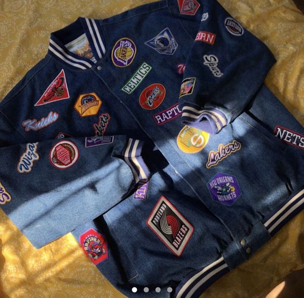 Nba patch outlet jacket