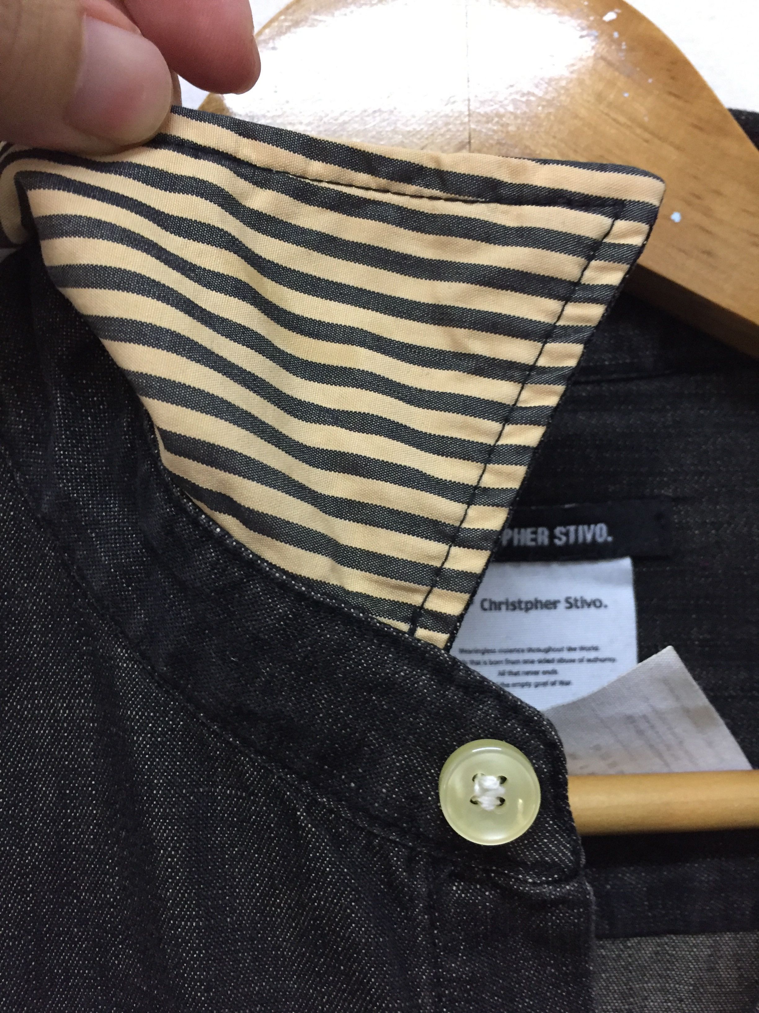 Japanese Brand SS2006 christpher stivo prisoner denim shirt Size US M / EU 48-50 / 2 - 6 Thumbnail