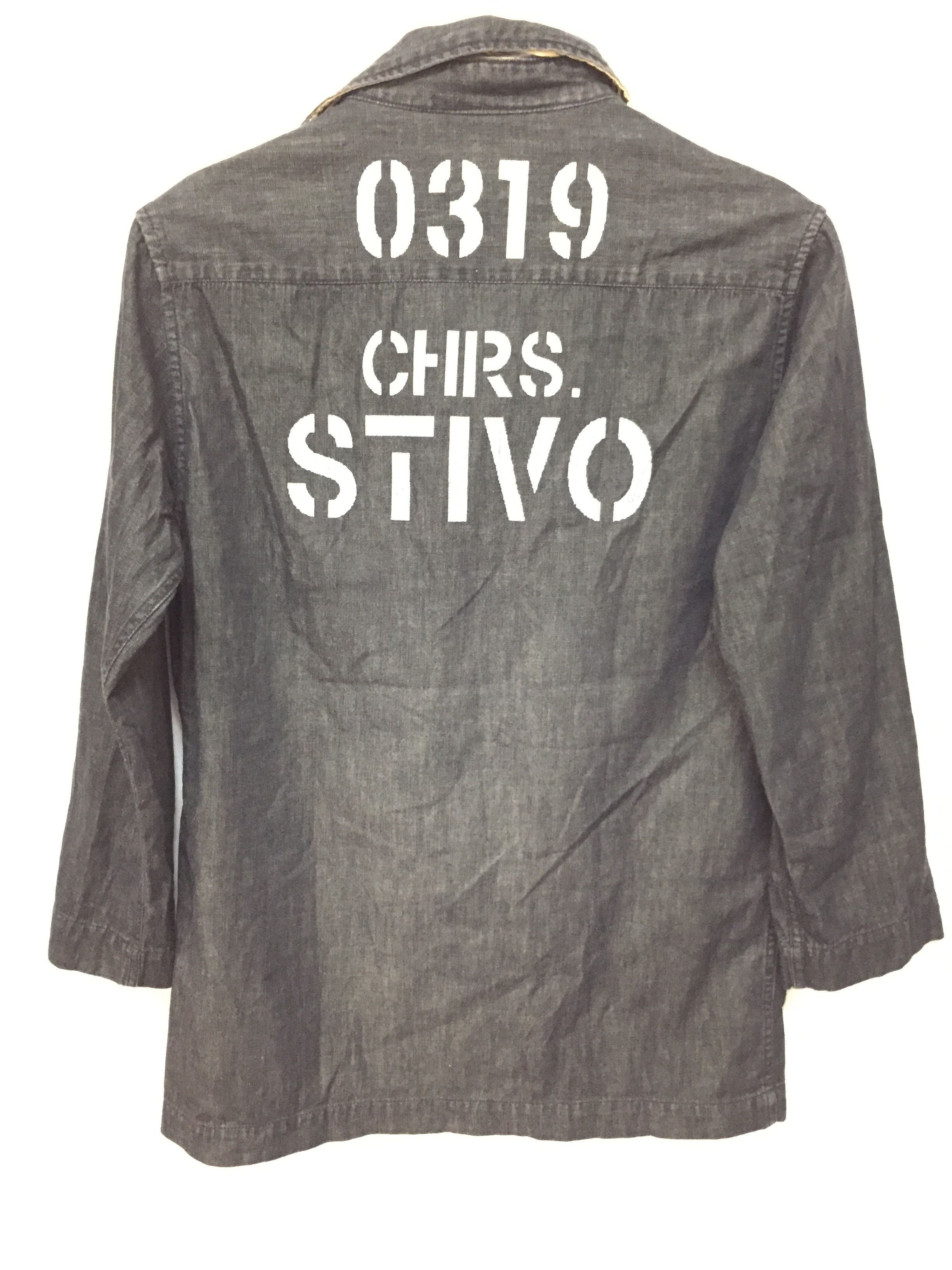 Japanese Brand SS2006 christpher stivo prisoner denim shirt Size US M / EU 48-50 / 2 - 8 Thumbnail