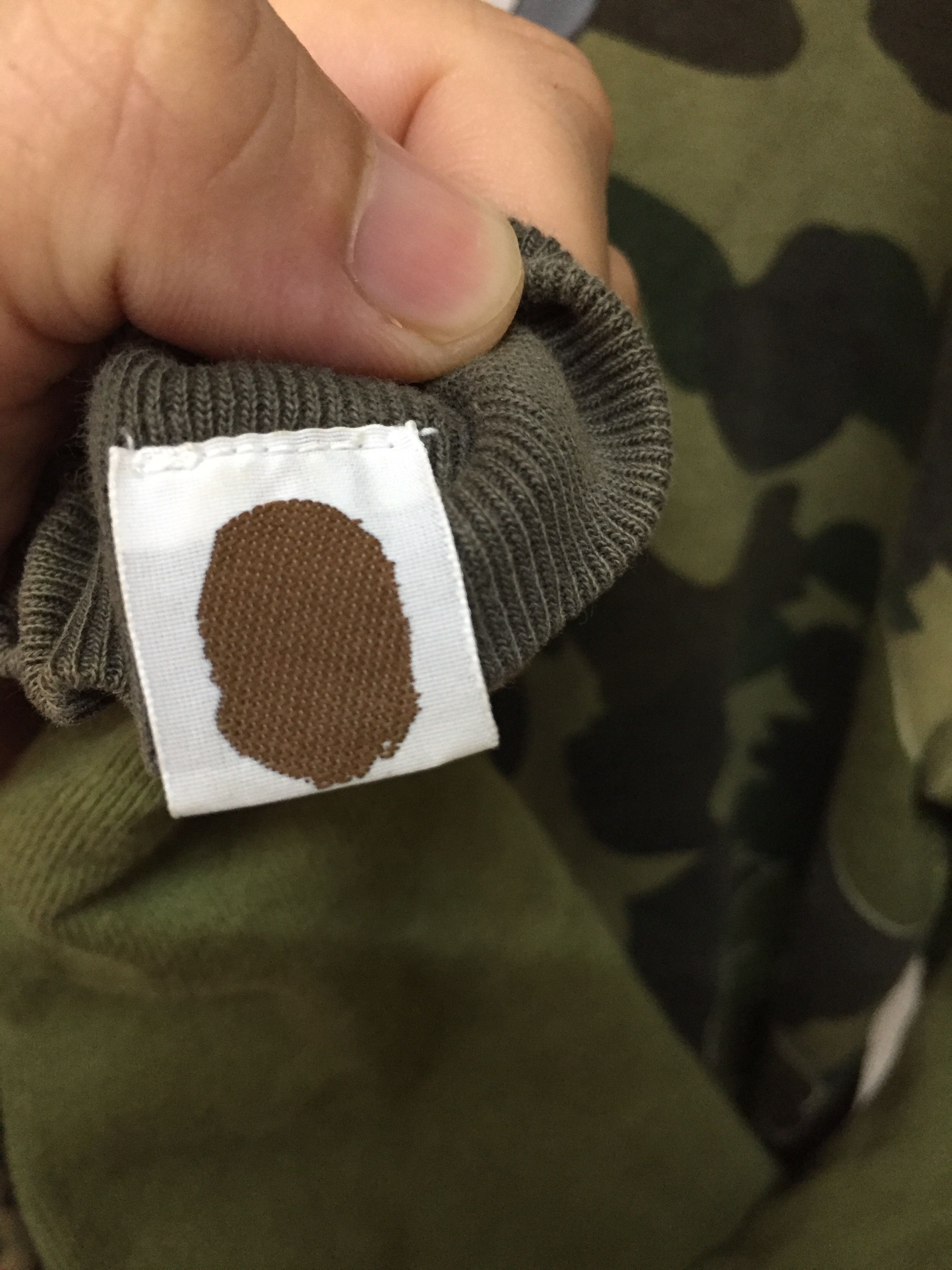 Bape × Kaws 2005 bape Kaws 1st camo crazy college logo full zip hoodie Size US M / EU 48-50 / 2 - 11 Thumbnail