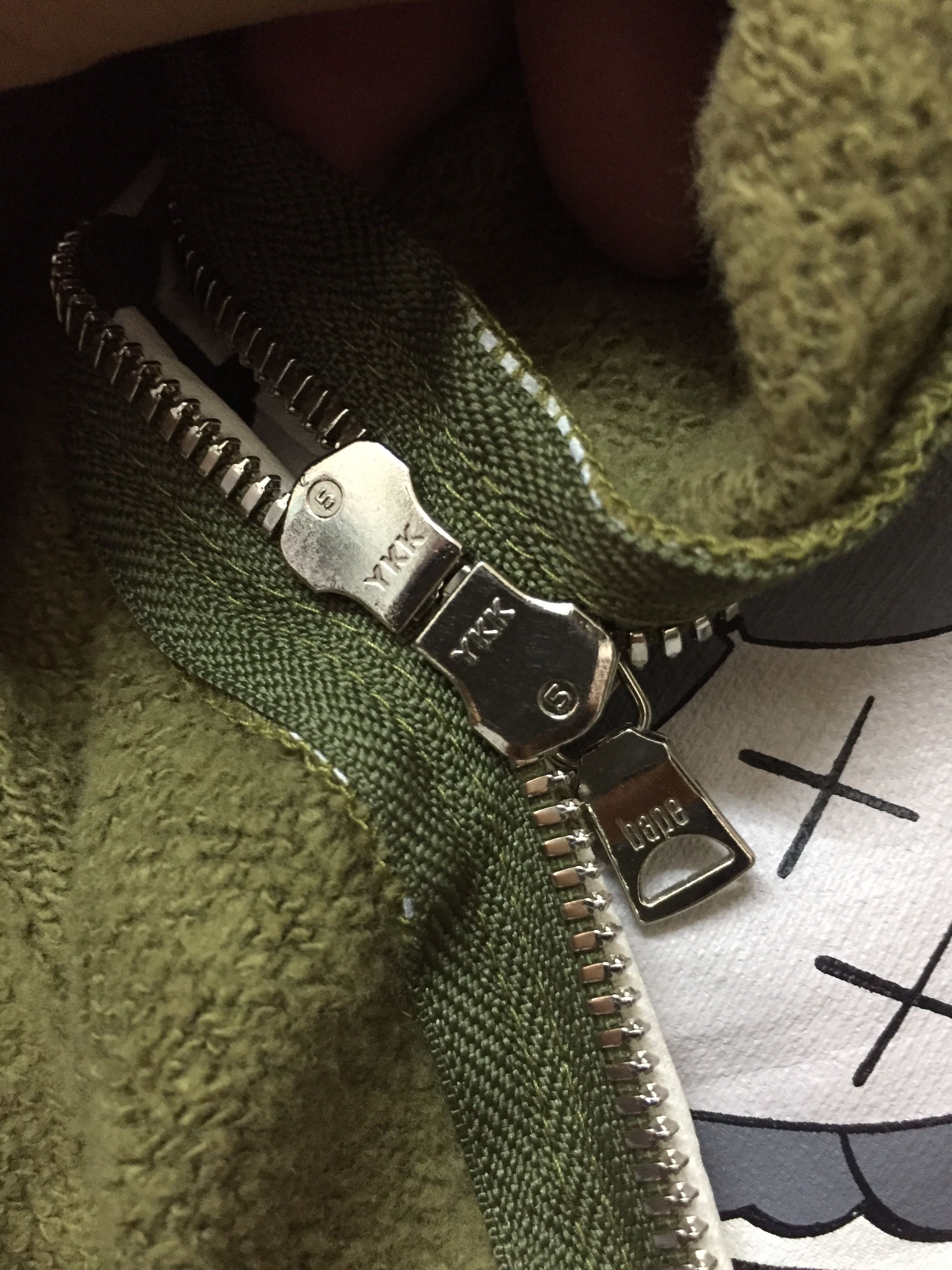 Bape × Kaws 2005 bape Kaws 1st camo crazy college logo full zip hoodie Size US M / EU 48-50 / 2 - 12 Thumbnail