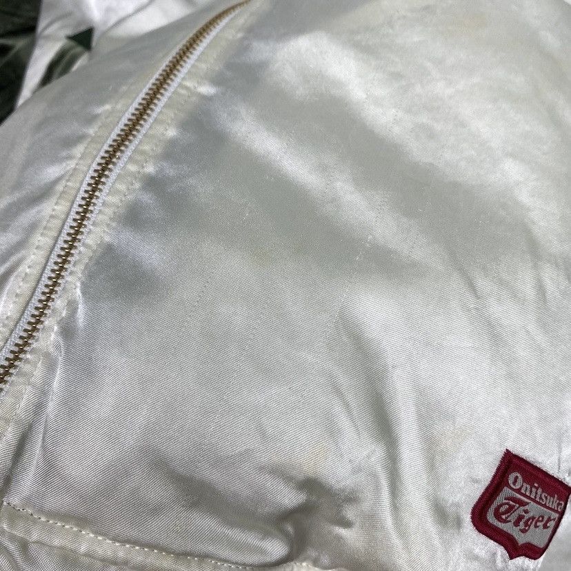 Japanese Brand × Onitsuka Tiger 🔥Last Drop🔥Onitsuka Tiger Zip Up Sukajan Jacket Size US L / EU 52-54 / 3 - 8 Thumbnail