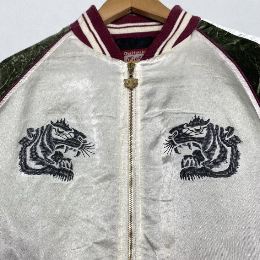 Japanese Brand × Onitsuka Tiger 🔥Last Drop🔥Onitsuka Tiger Zip Up Sukajan Jacket Size US L / EU 52-54 / 3 - 5 Thumbnail