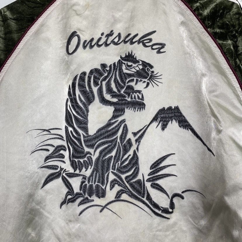 Japanese Brand × Onitsuka Tiger 🔥Last Drop🔥Onitsuka Tiger Zip Up Sukajan Jacket Size US L / EU 52-54 / 3 - 12 Thumbnail