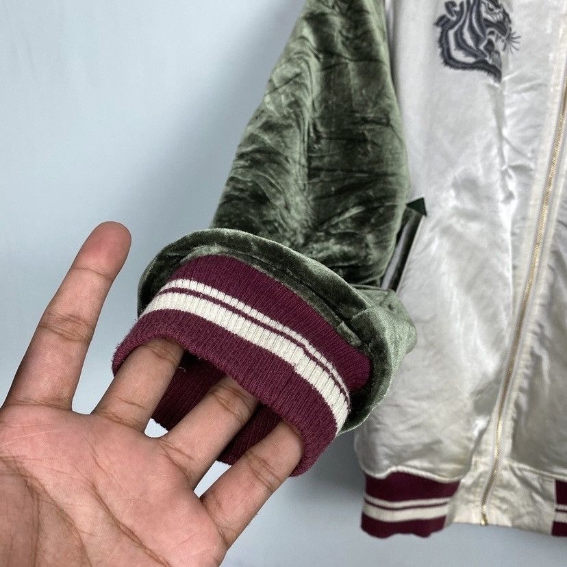 Japanese Brand × Onitsuka Tiger 🔥Last Drop🔥Onitsuka Tiger Zip Up Sukajan Jacket Size US L / EU 52-54 / 3 - 10 Thumbnail
