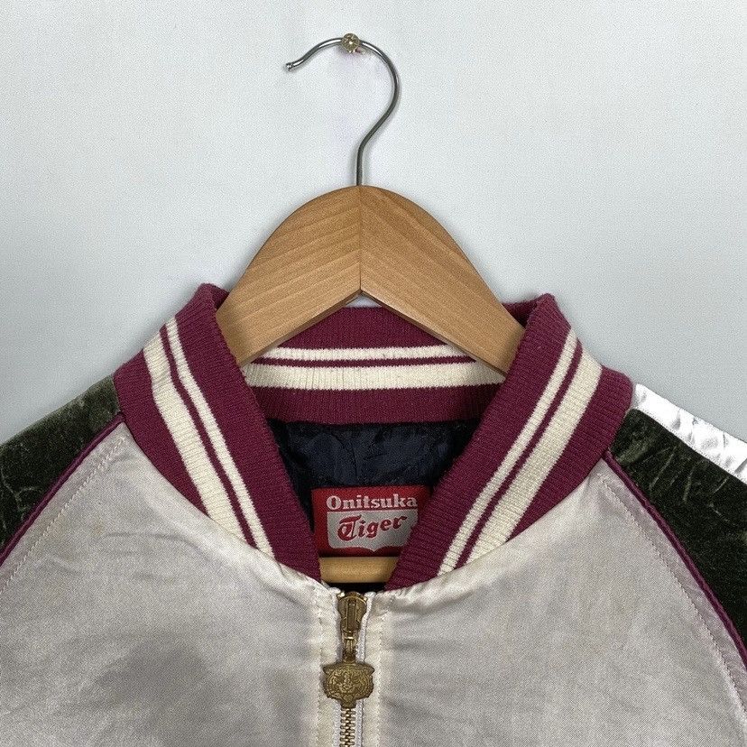 Japanese Brand × Onitsuka Tiger 🔥Last Drop🔥Onitsuka Tiger Zip Up Sukajan Jacket Size US L / EU 52-54 / 3 - 3 Thumbnail