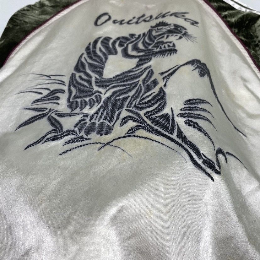 Japanese Brand × Onitsuka Tiger 🔥Last Drop🔥Onitsuka Tiger Zip Up Sukajan Jacket Size US L / EU 52-54 / 3 - 14 Thumbnail