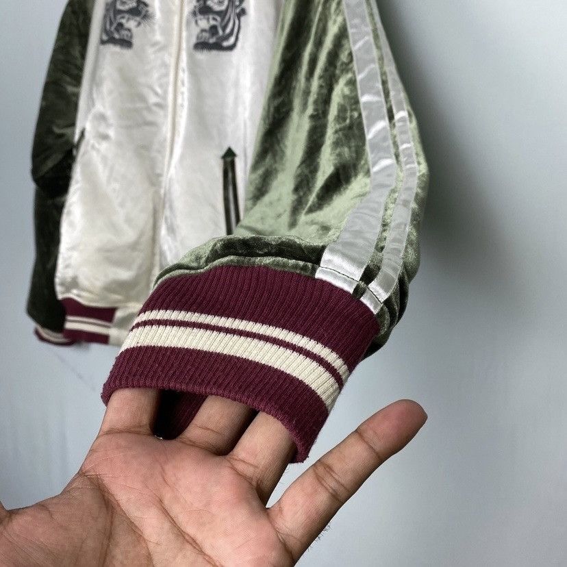 Japanese Brand × Onitsuka Tiger 🔥Last Drop🔥Onitsuka Tiger Zip Up Sukajan Jacket Size US L / EU 52-54 / 3 - 11 Thumbnail
