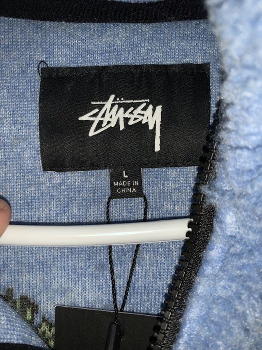 Stussy Stussy palm tree fleece | Grailed