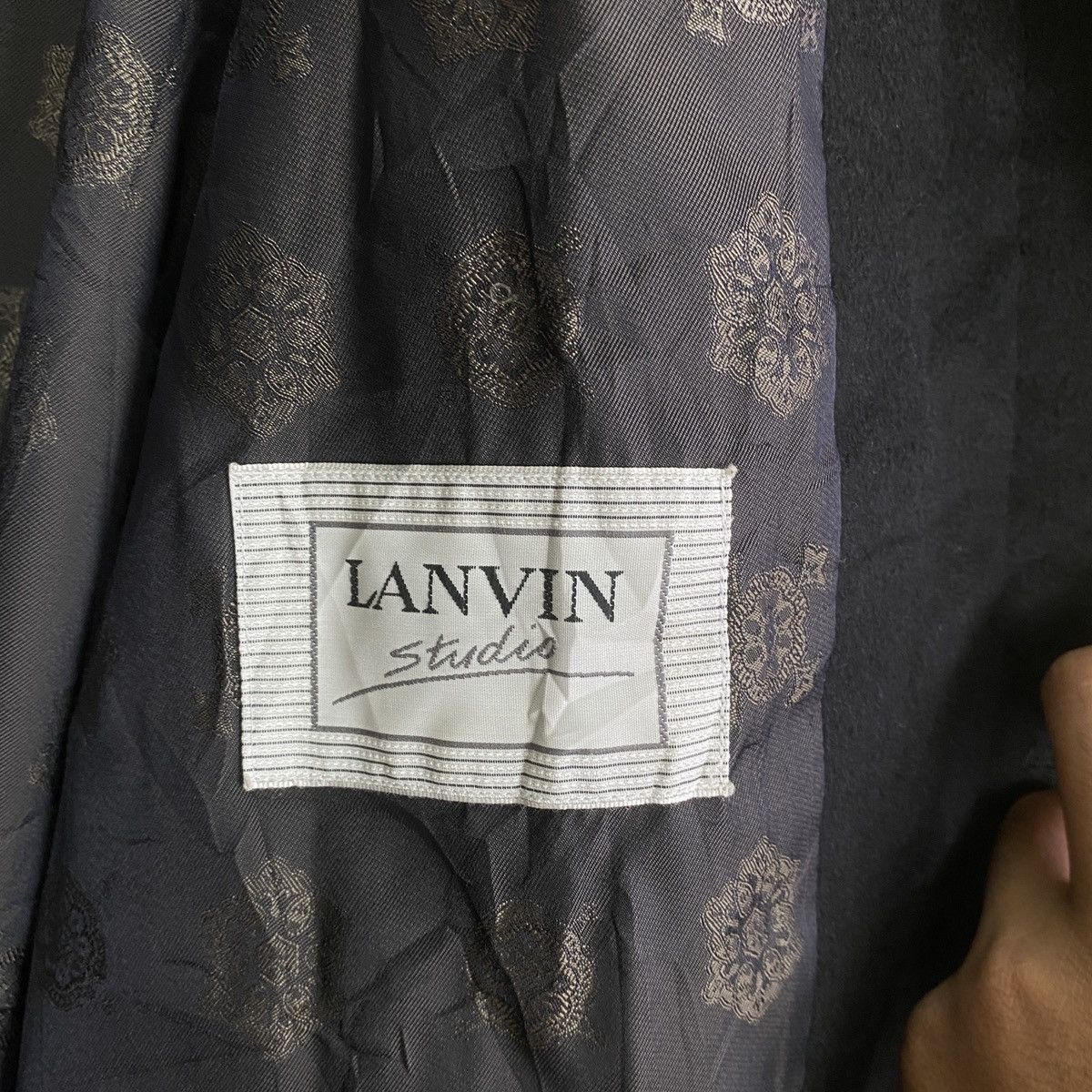 Lanvin Lanvin Luxury Long Jacket Size US L / EU 52-54 / 3 - 8 Thumbnail