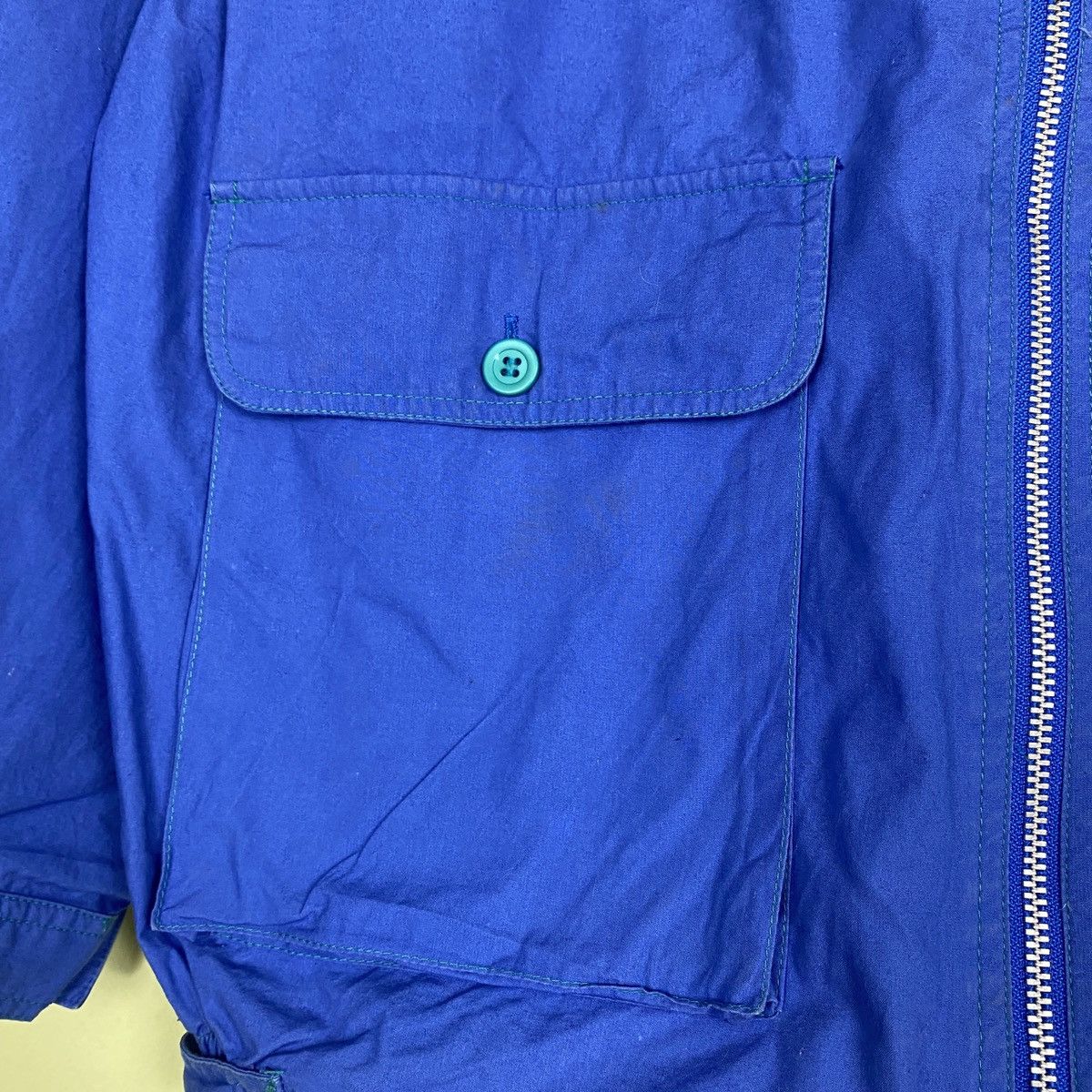 Vintage × Yves Saint Laurent Yves Saint Laurent Destressted Hoodie Jacket Size US S / EU 44-46 / 1 - 6 Thumbnail