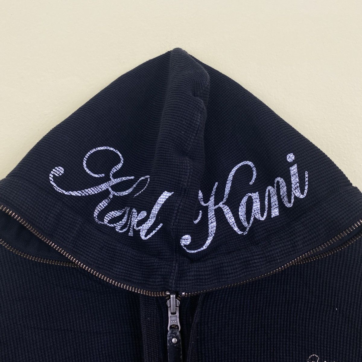 Karl Kani × Vintage Karl Kani Reverseble Zip Up Hoodie Size US L / EU 52-54 / 3 - 5 Thumbnail